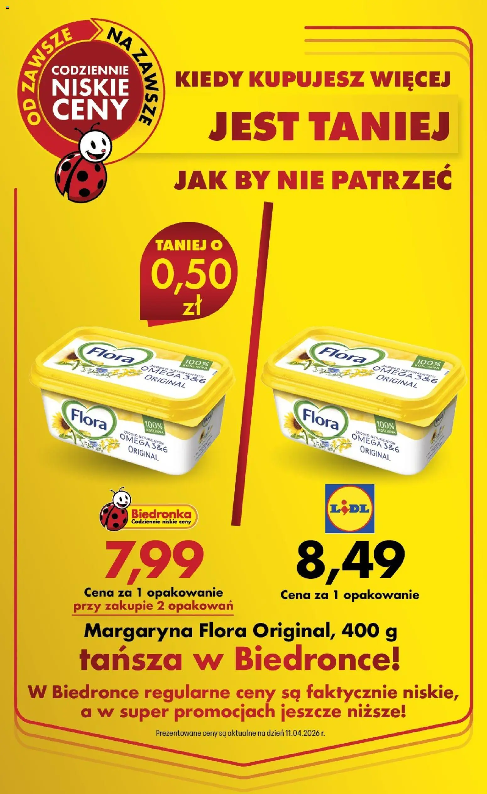 Biedronka Polsko leták od 13.04.2026 | Strana: 3 | Produkty: Omega, Flora