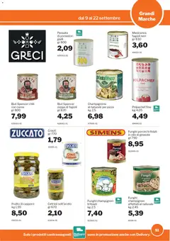 Anteprima del volantino Sogegross volantino valido a partire dal 09/09/2026 | Pagina: 51 | Prodotti: Pizza, Fagioli, Funghi, Crauti