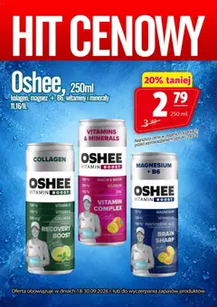 Pogląd oferty "Prim Market promocja - Napój Oshee" - ważna od 18.09.2026