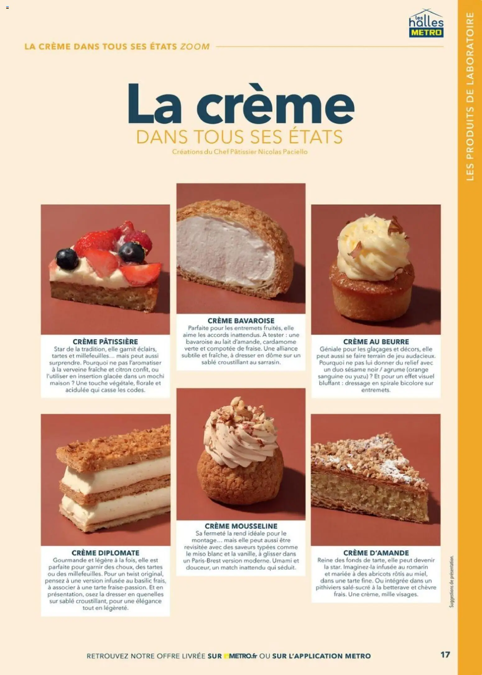 {H1} | Page: 17 | Produits: Orange, Betterave, Abricots, Crème