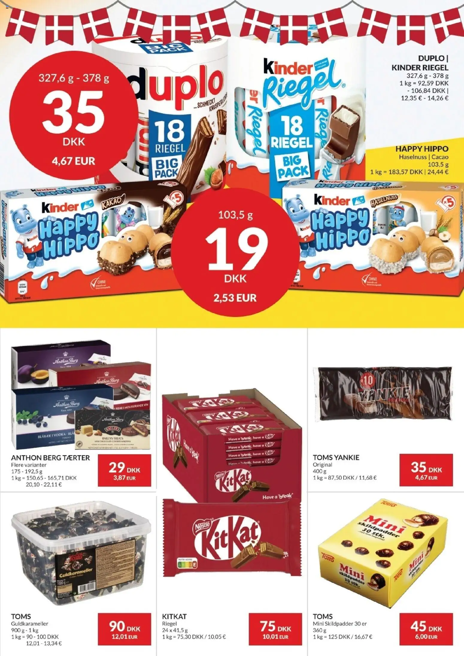 Nielsen Discount tilbudsavis – gyldig fra 27.05.2026 | Side: 13 | Produkter: Amendoins, Blåbær, Vin, Kakao