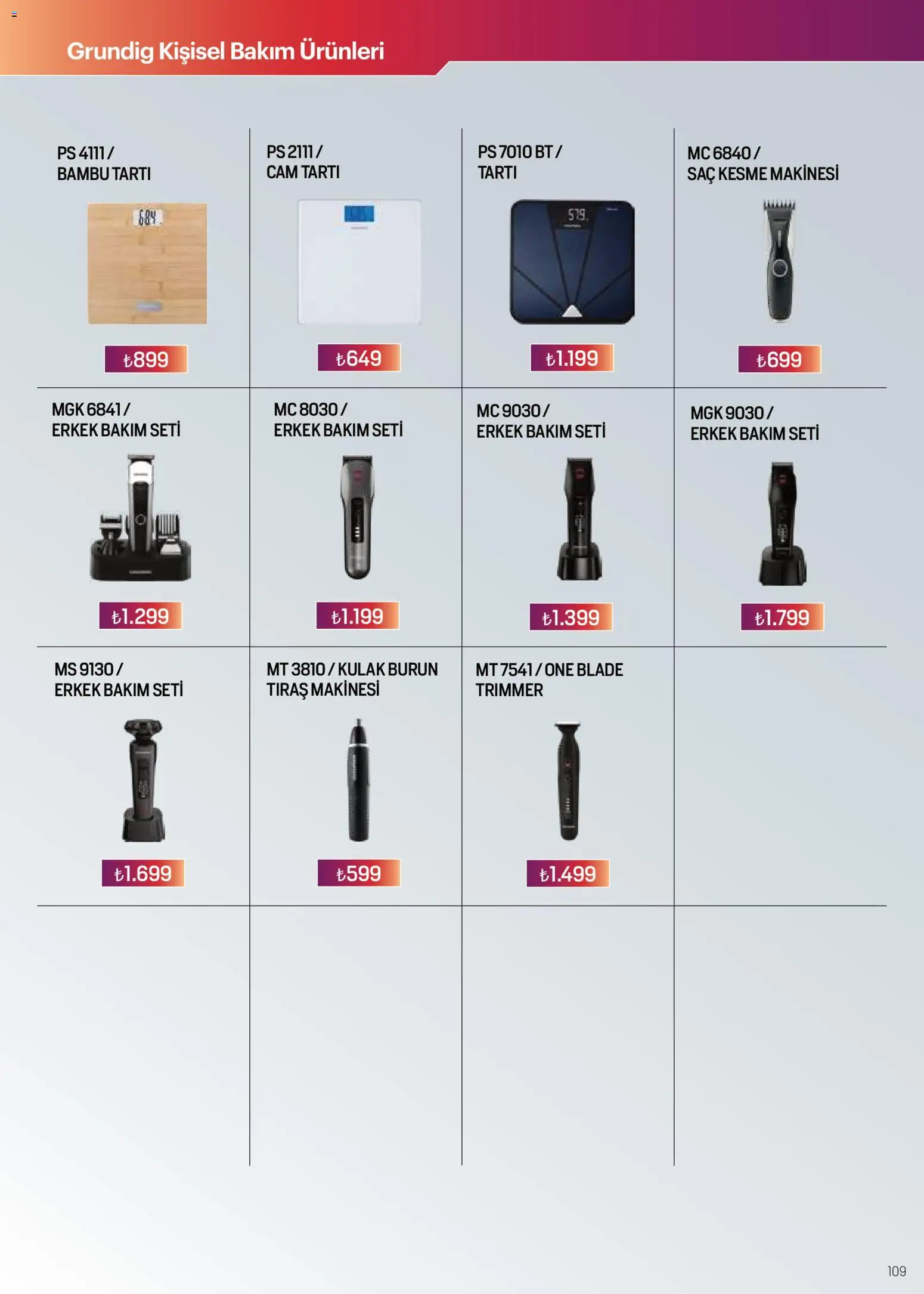 Arçelik Katalog - 16.05.2026 tarihinden itibaren geçerlidir | Sayfa: 108