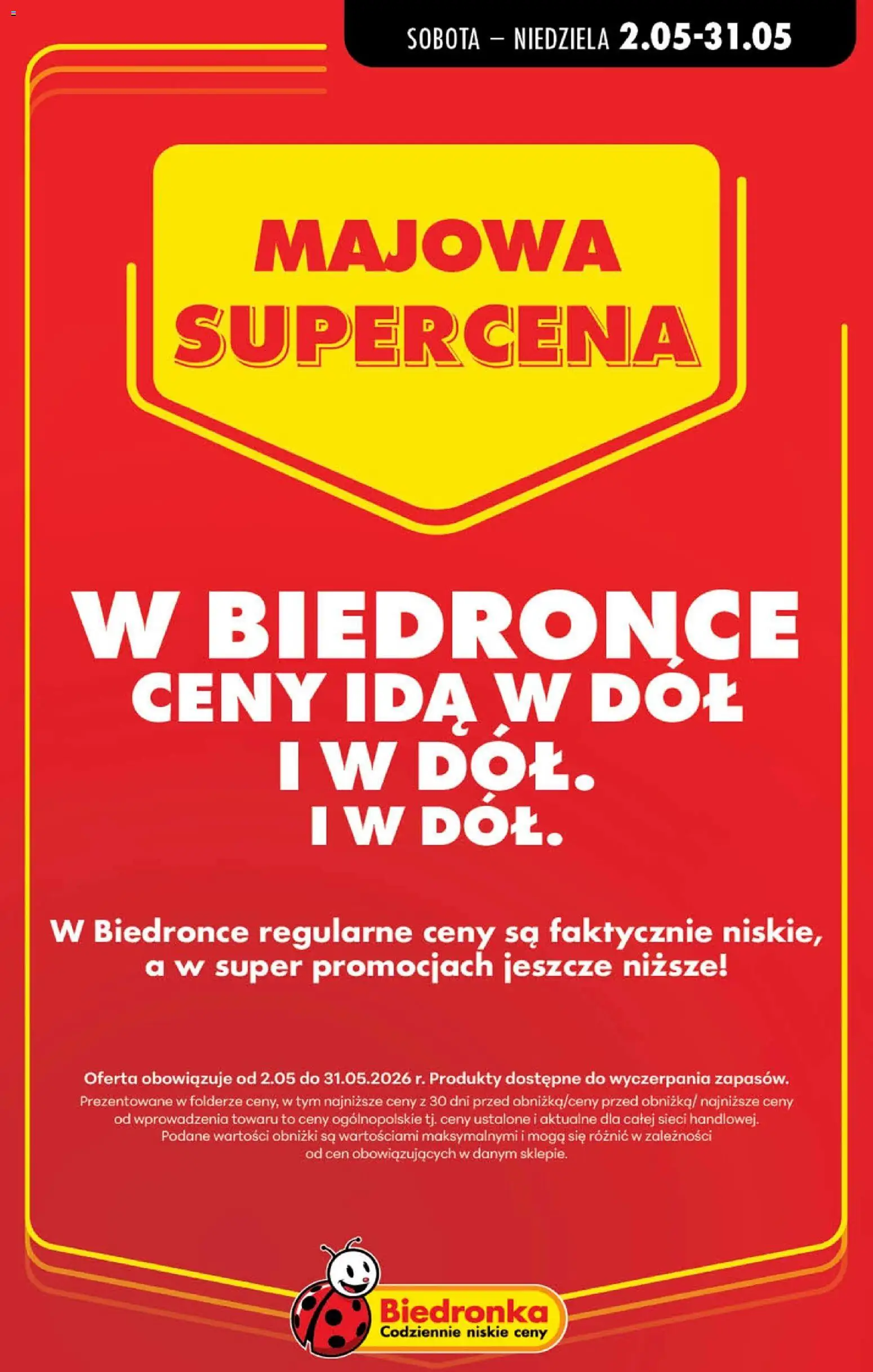 Biedronka Polsko leták - Majowa supercena od 02.05.2026 | Strana: 21