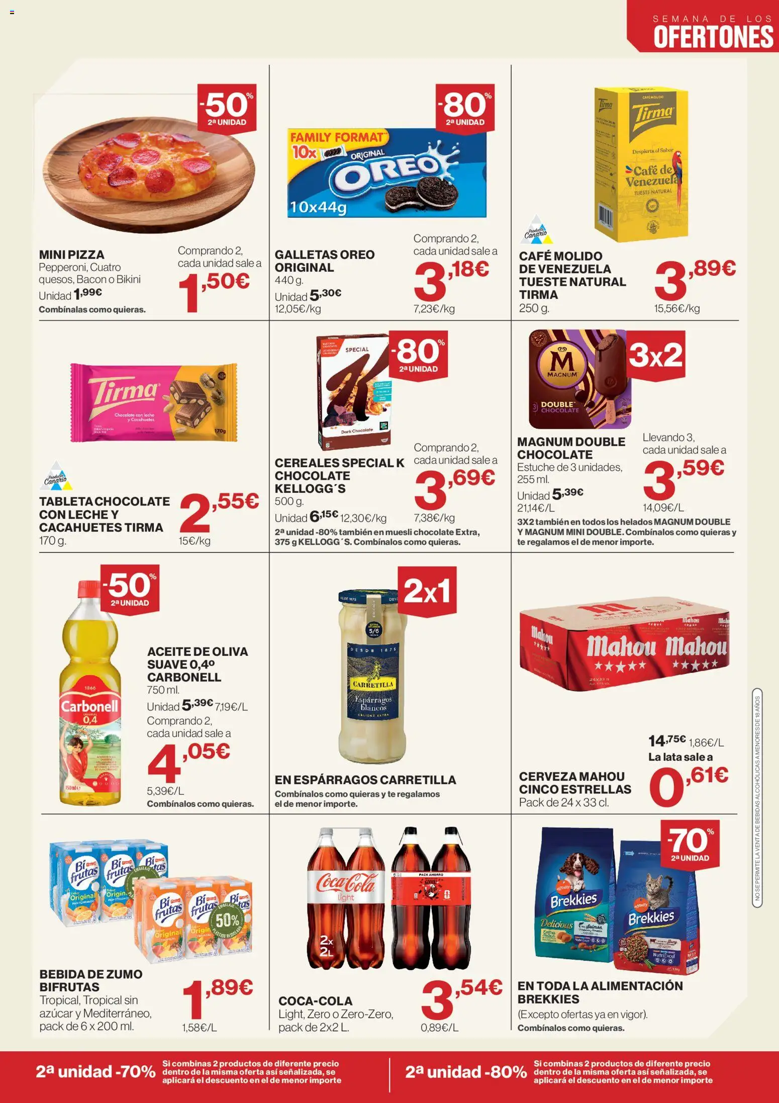 Supercor Canarias │ válido desde el 21.05.2026 | Página: 3 | Productos: Cerveza, Νερό καρύδας, Tableta, Té