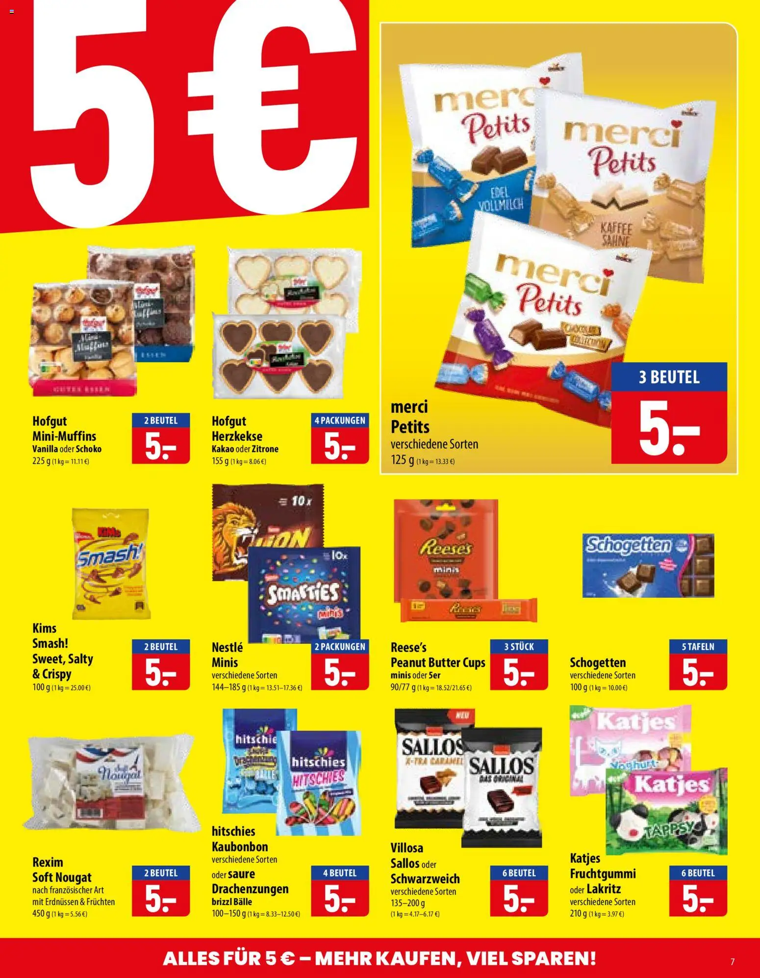 Famila Prospekt – gültig ab 21.09.2026 | Seite: 7 | Produkte: Kaffee, Smarties, Zitrone, Schogetten