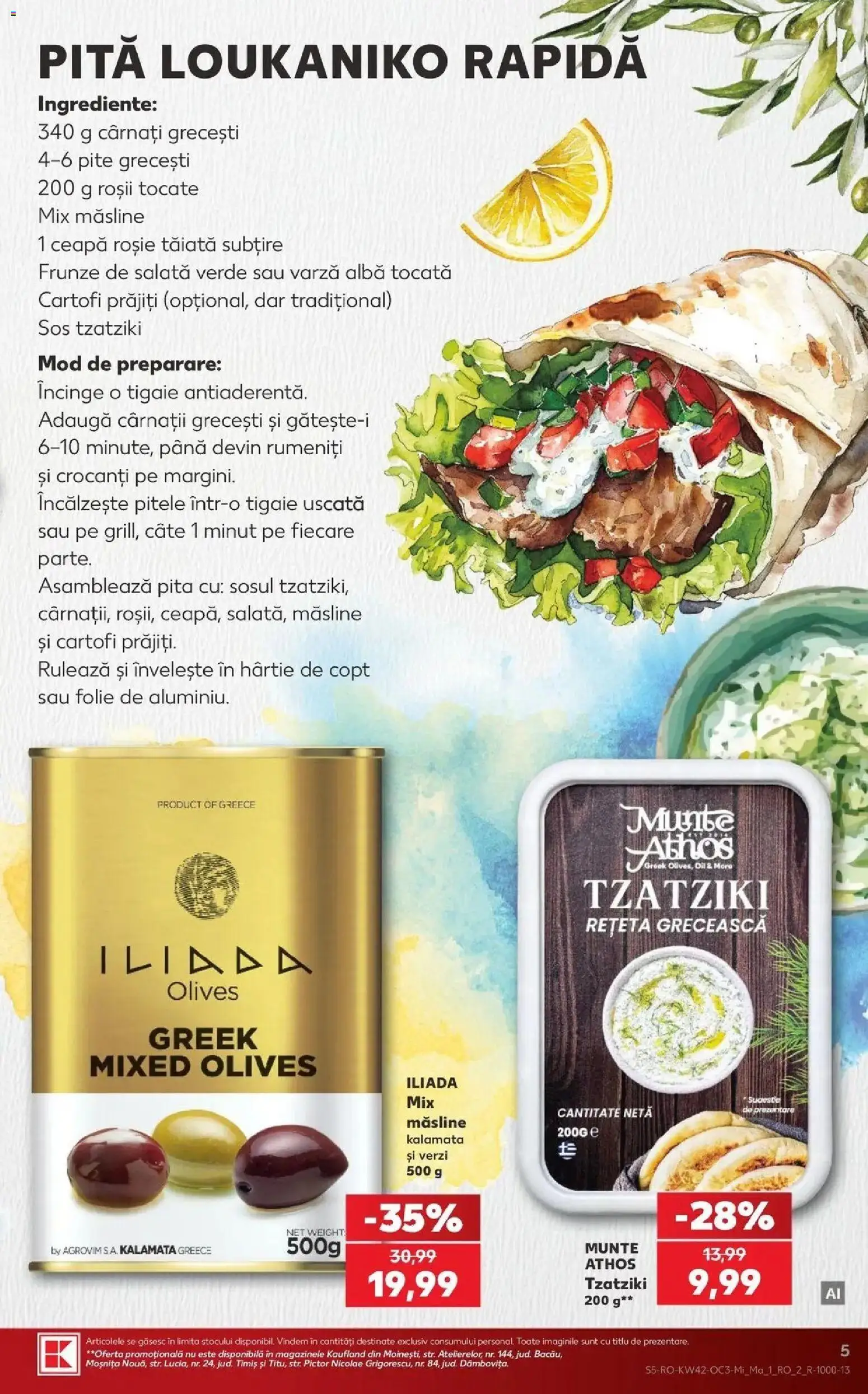 Kaufland Carei 14.10.2026 - Revista si Oferta | Pagină: 5 | Produse: Rosii tocate, Tigaie, Roșii, Cârnați