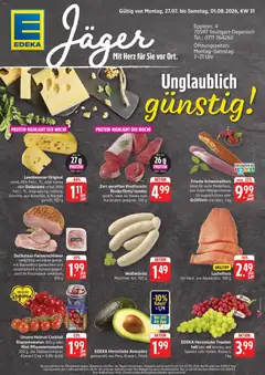 Edeka Prospekt Stuttgart-Degerloch ab 27.07.2026 gültig