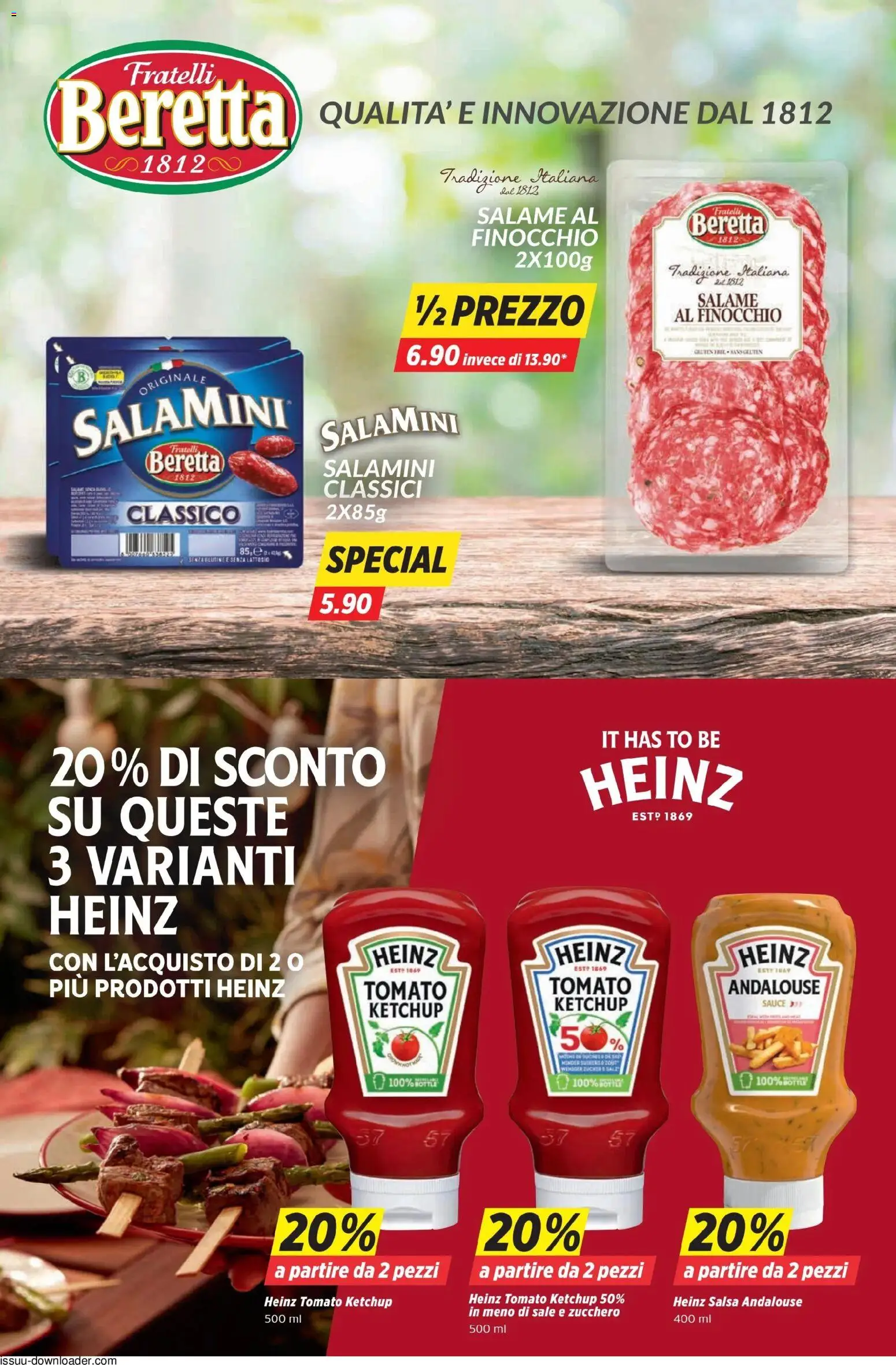 Denner aktionen IT – gültig ab 04.06.2026 | Seite: 6 | Produkte: Salami, Ketchup