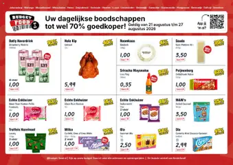 Budget Food folder - Voorbeeld van een folder van Budget Food, geldig van 21-08-2026