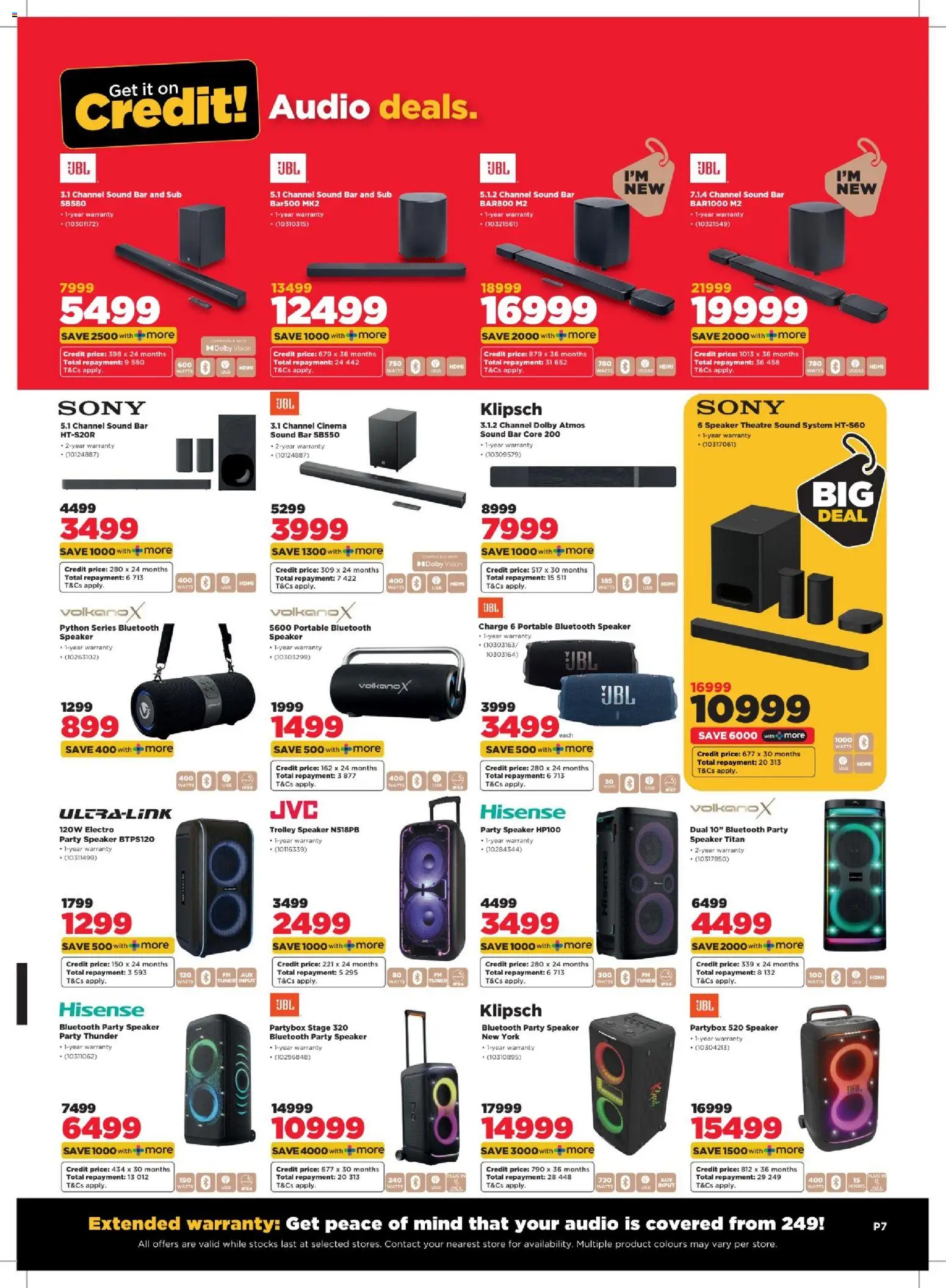 New HiFi Corp catalogue – valid from 01.04.2026 | Page: 7 | Products: Audio, Speaker
