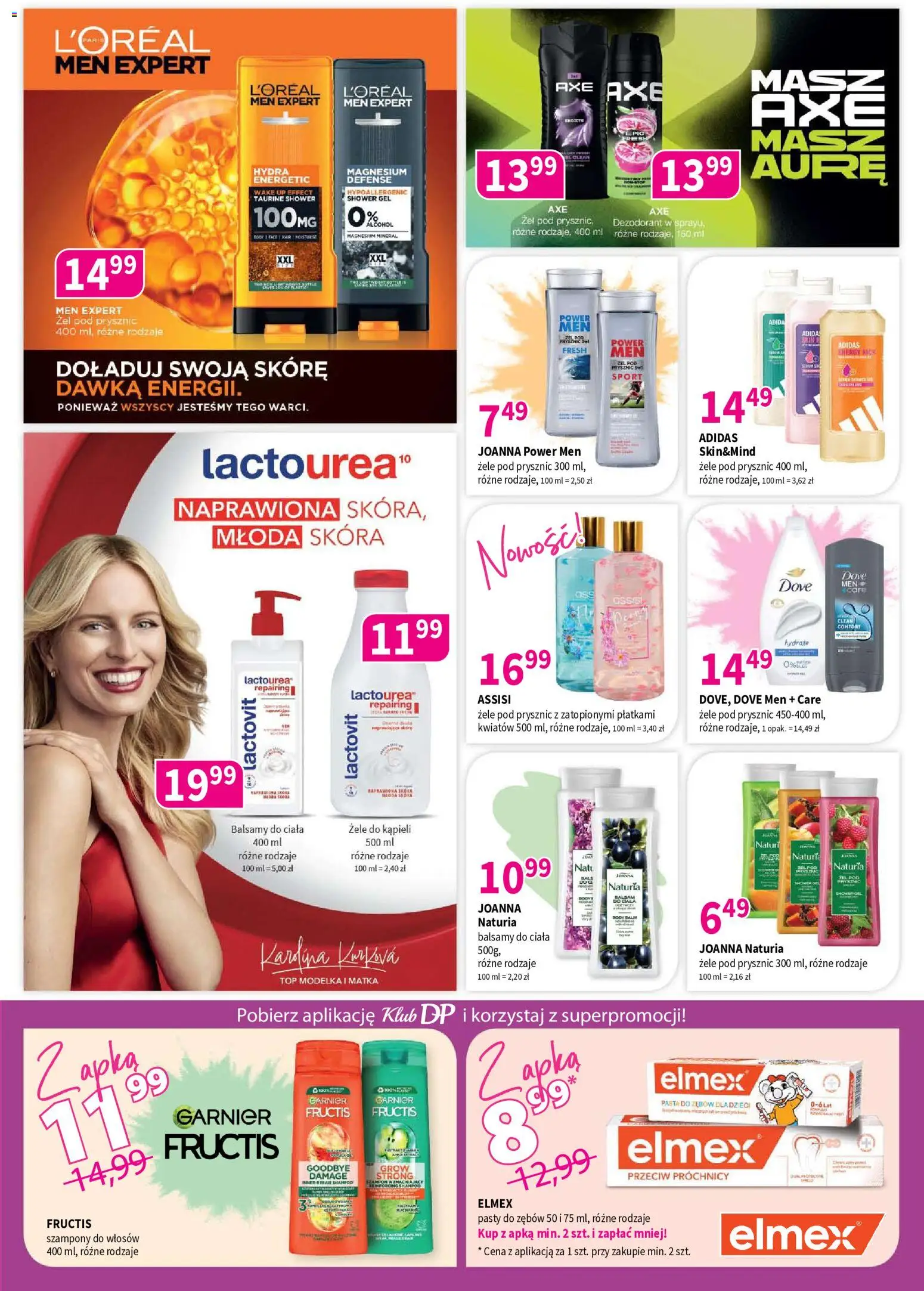 Drogerie Polskie gazetka od 12.06.2026 | Strona: 5 | Produkty: Top, Body, Dezodorant, Pasta do zębów