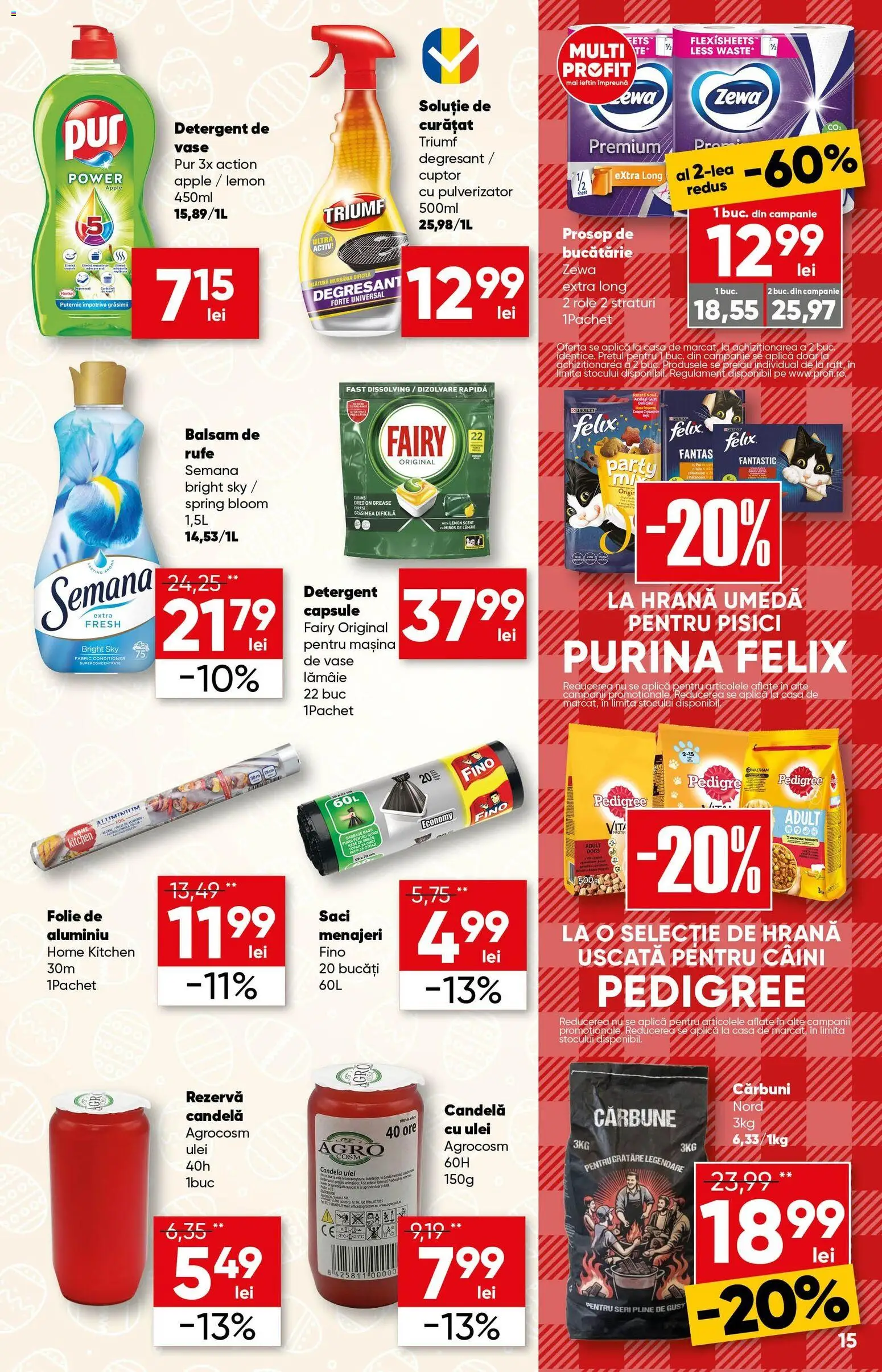 Noul catalog Profi – valabil de la 01.04.2026 | Pagină: 15 | Produse: Cuptor, Balsam, Apple, Ulei