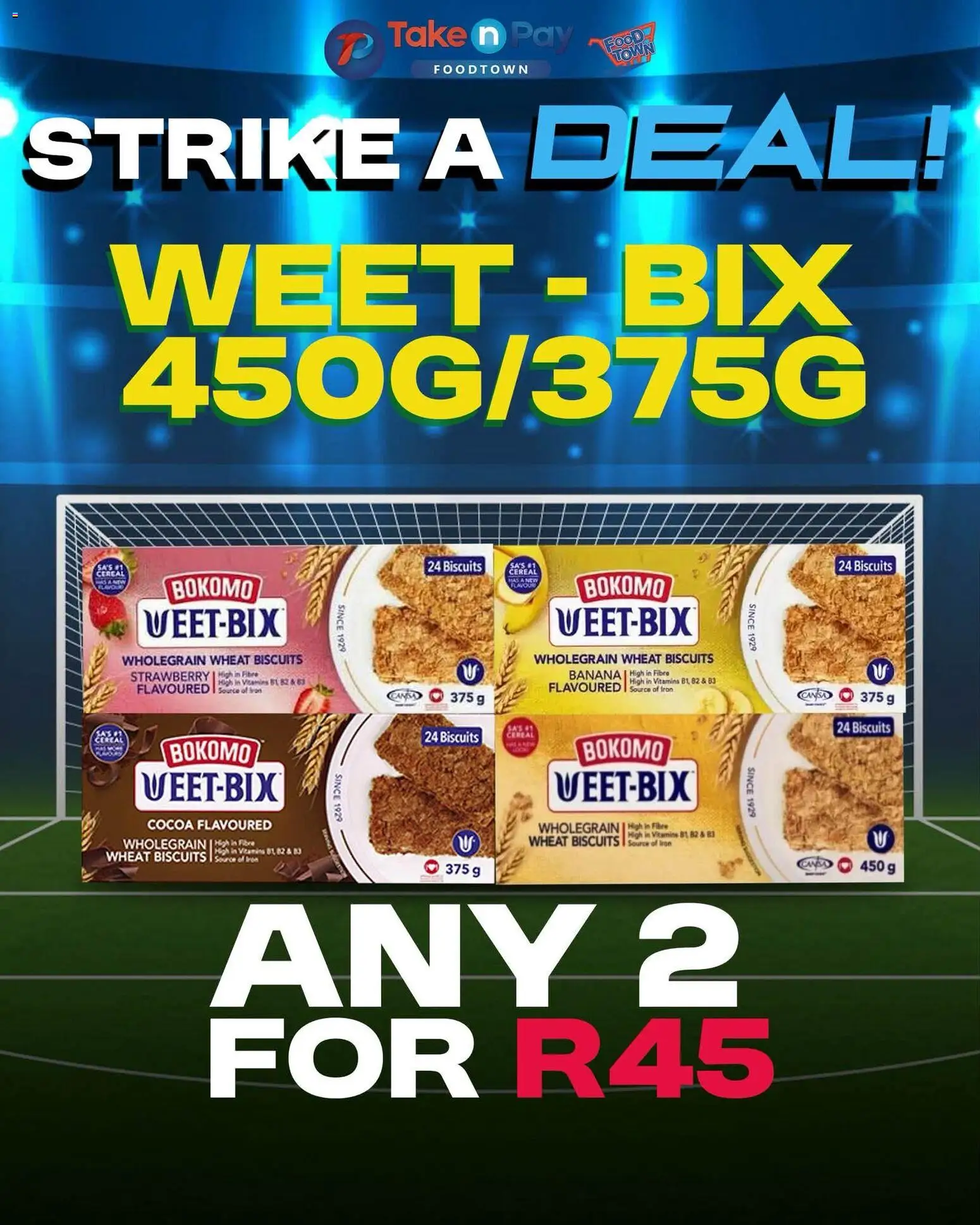 New Take n Pay catalogue – valid from 03/07/2026 | Page: 2 | Products: Iron, Vitamins, Biscuits