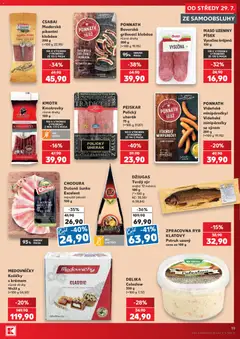 Náhled letáku MASO UZENINY PÍSEK Vysočina krájená, 100 g od 29.07.2026 | Strana: 19