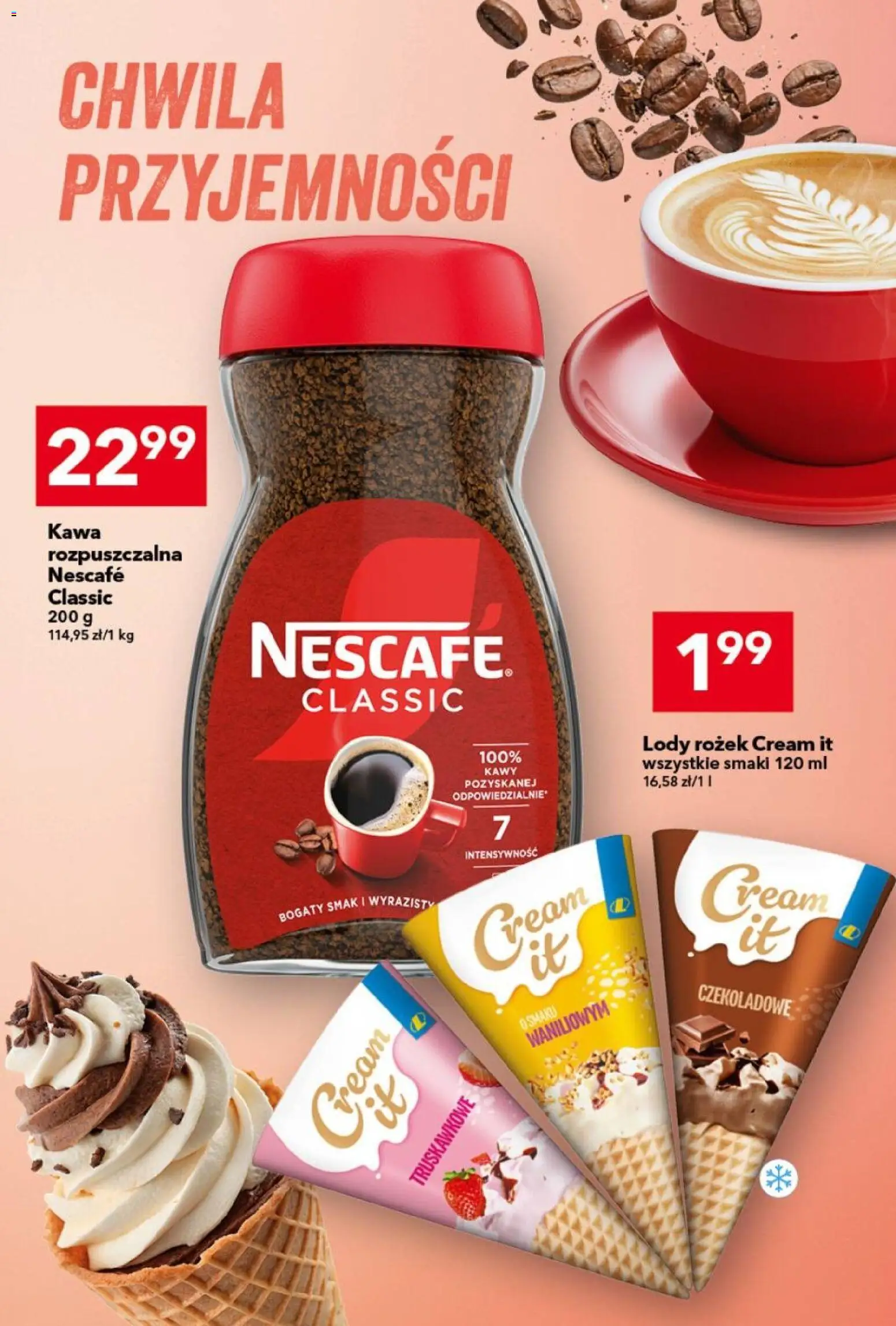 Lewiatan gazetka od 10.09.2026 | Strona: 5 | Produkty: Nescafe, Kawa rozpuszczalna, Kawa, Lody