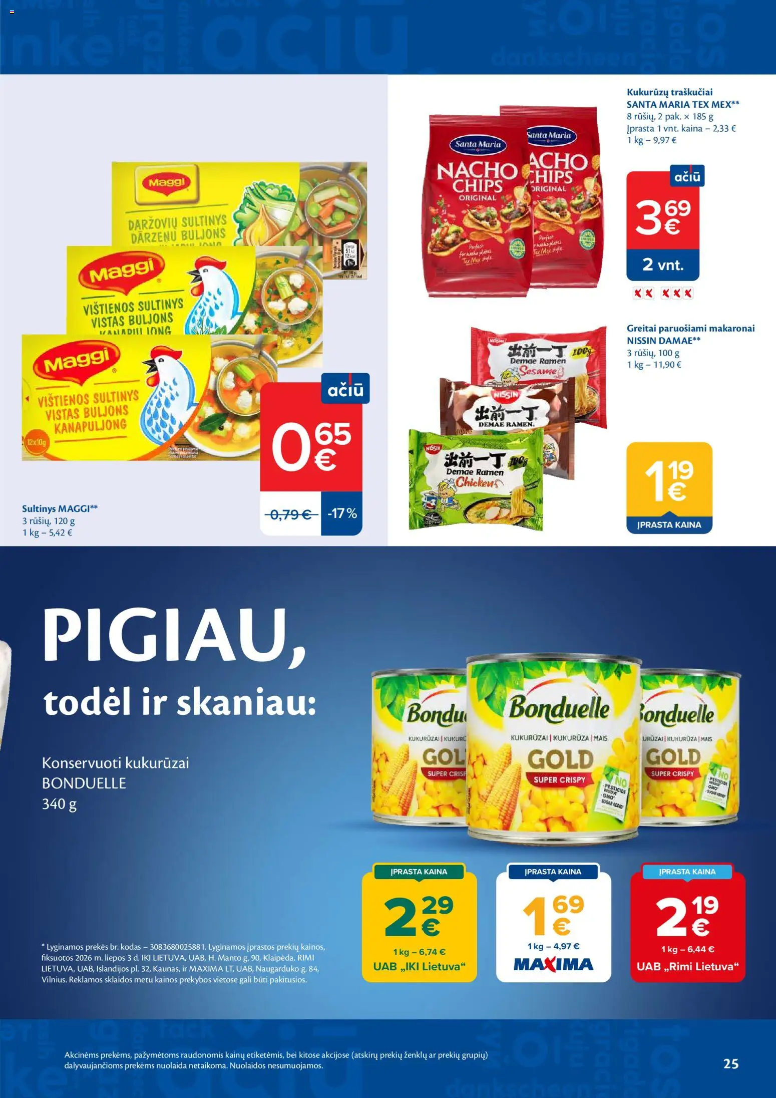 MAXIMA akcijos nuo 2026.07.14 | Puslapis: 25