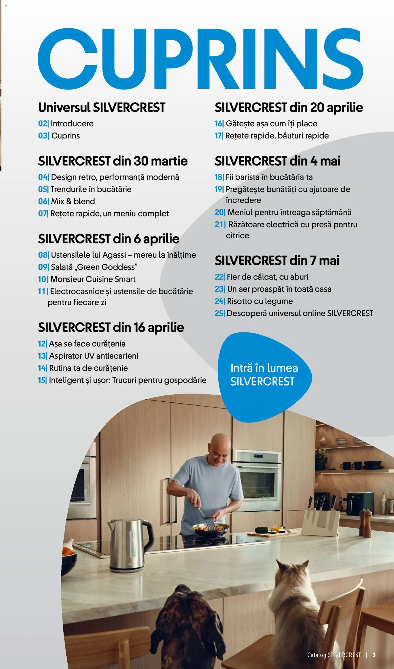 Noul catalog Lidl – valabil de la 30.03.2026 | Pagină: 3 | Produse: Răzătoare, Bucătărie, Salată, Legume