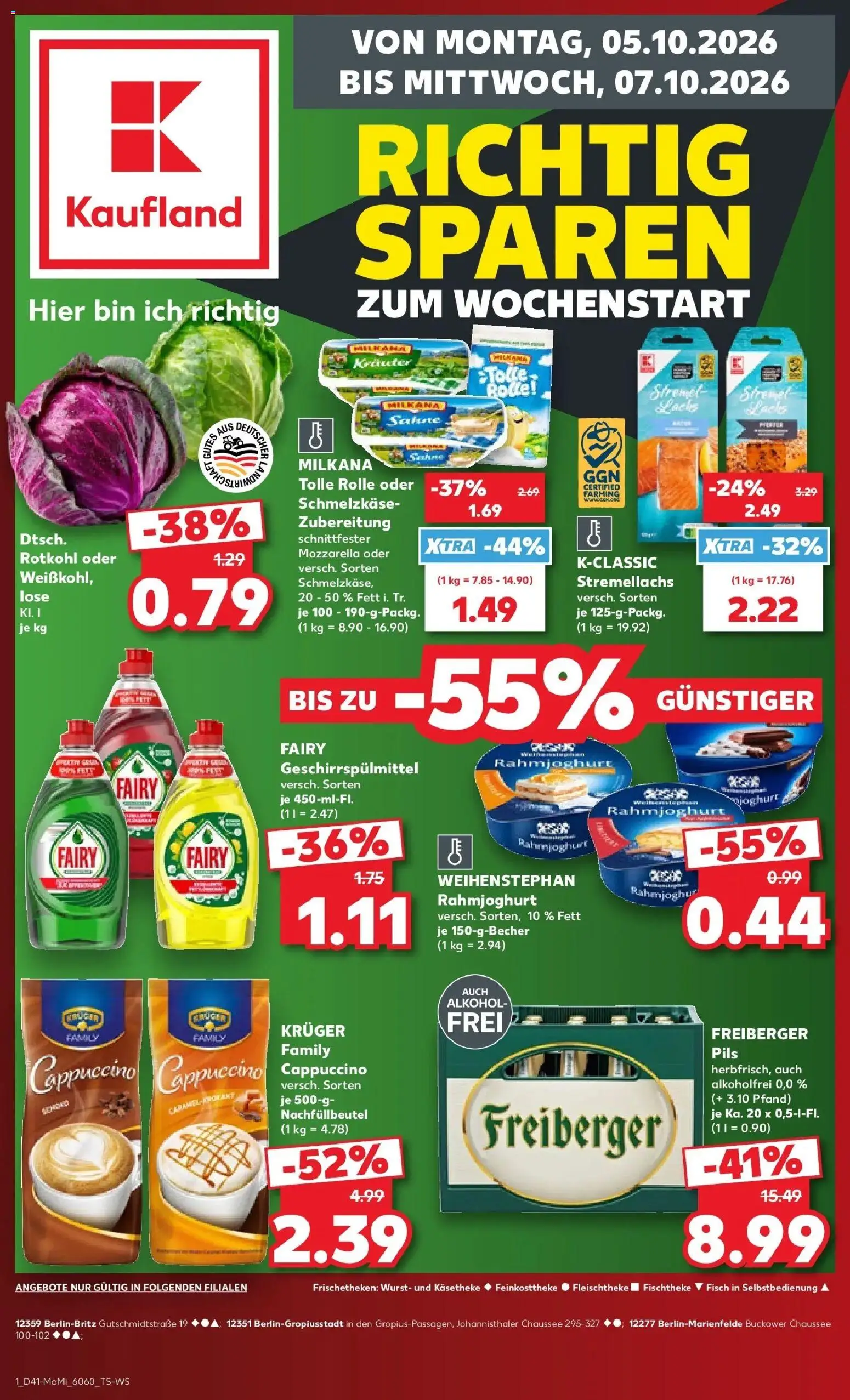 Prospekt Kaufland ab 05.10.2026 » Angebote Online zum Blättern | Seite: 1