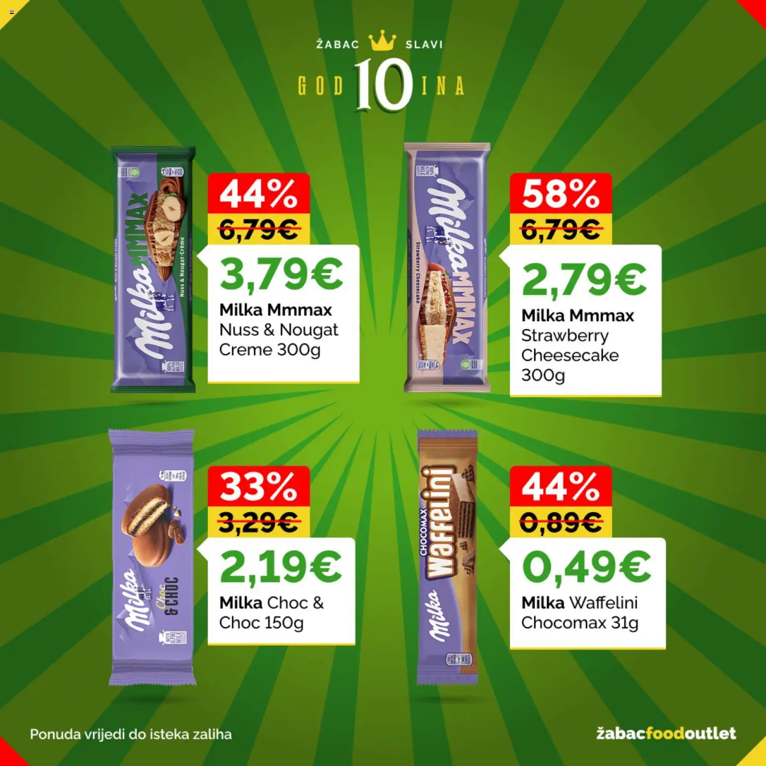 Žabac katalog | vrijedi od 26.06.2026 | Stranica: 16 | Proizvodi: Milka