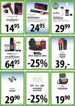 Tuuri-mainoslehti voimassa 05/08/2026 alkaen | Sivu: 24 | Tuotteet: Sodastream, Housut, Tehosekoitin, Hiilihapotuslaite
