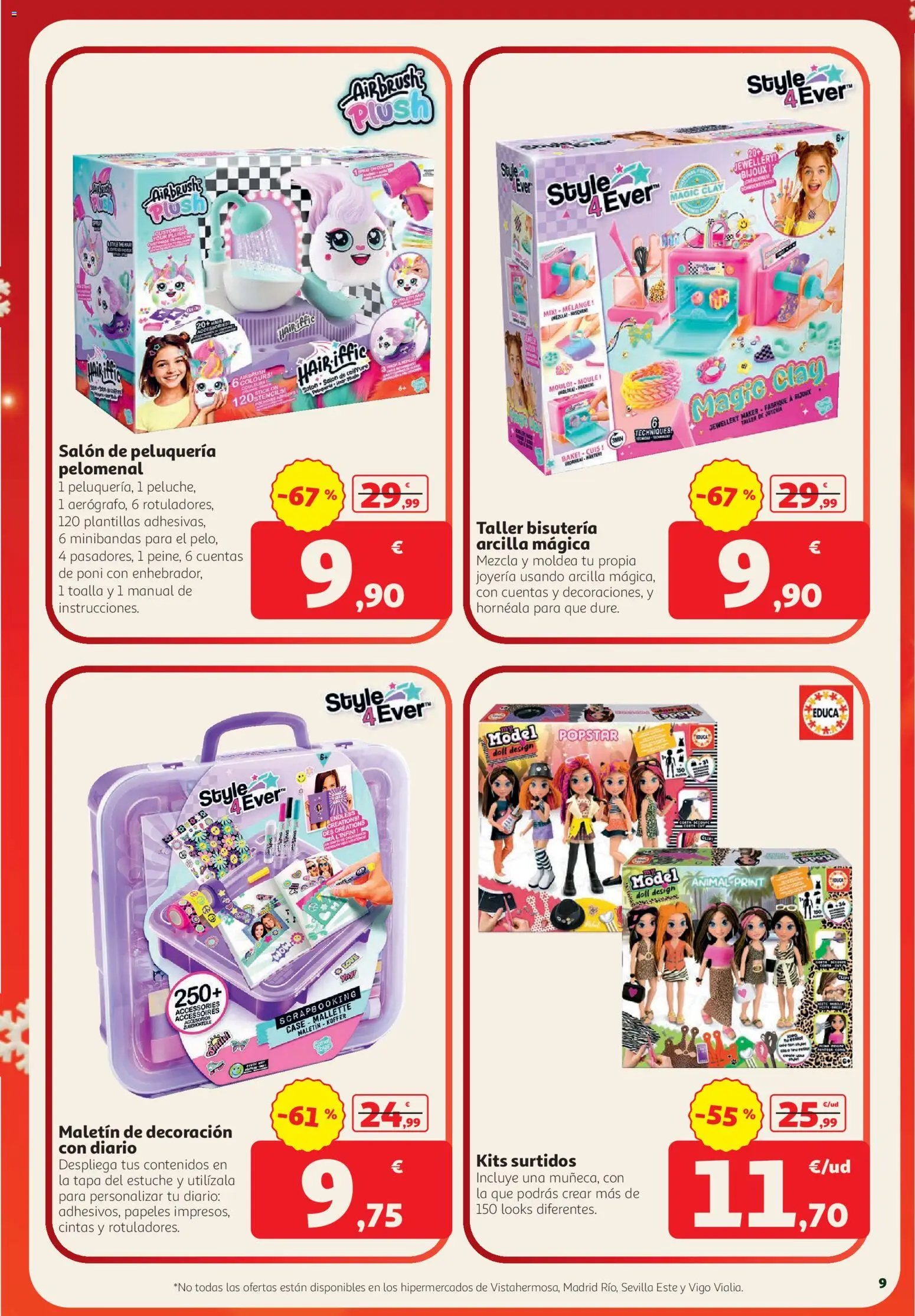 Alcampo HG Nacional Juguetes │ válido desde el 22/10/2026 | Página: 9 | Productos: Salón, Decoración
