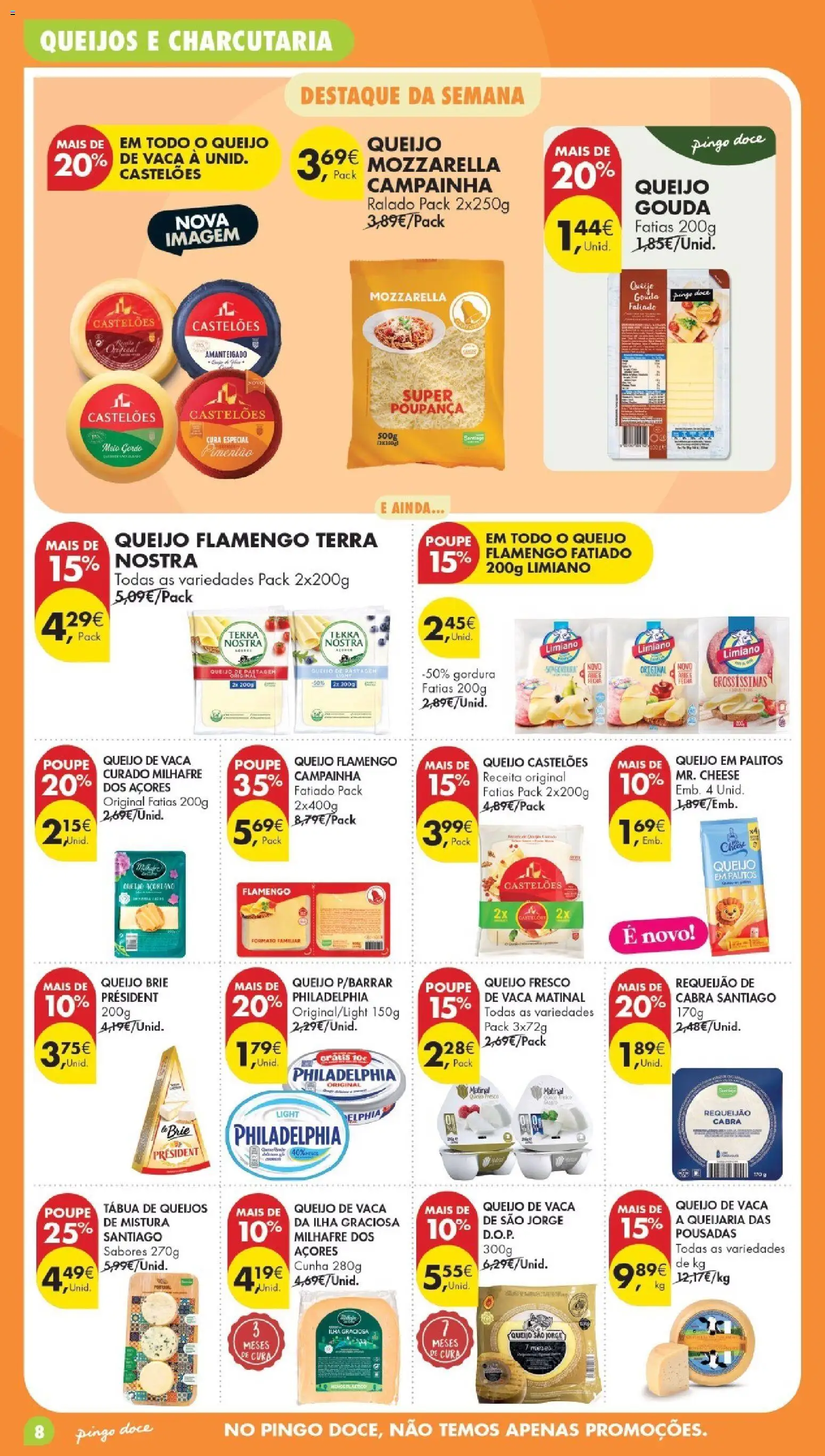Pingo Doce Poupe Esta Semana Madeira │ válido de 01/09/2026 | Página: 8 | Produtos: Pimentão, Campainha, Queijo, Requeijão