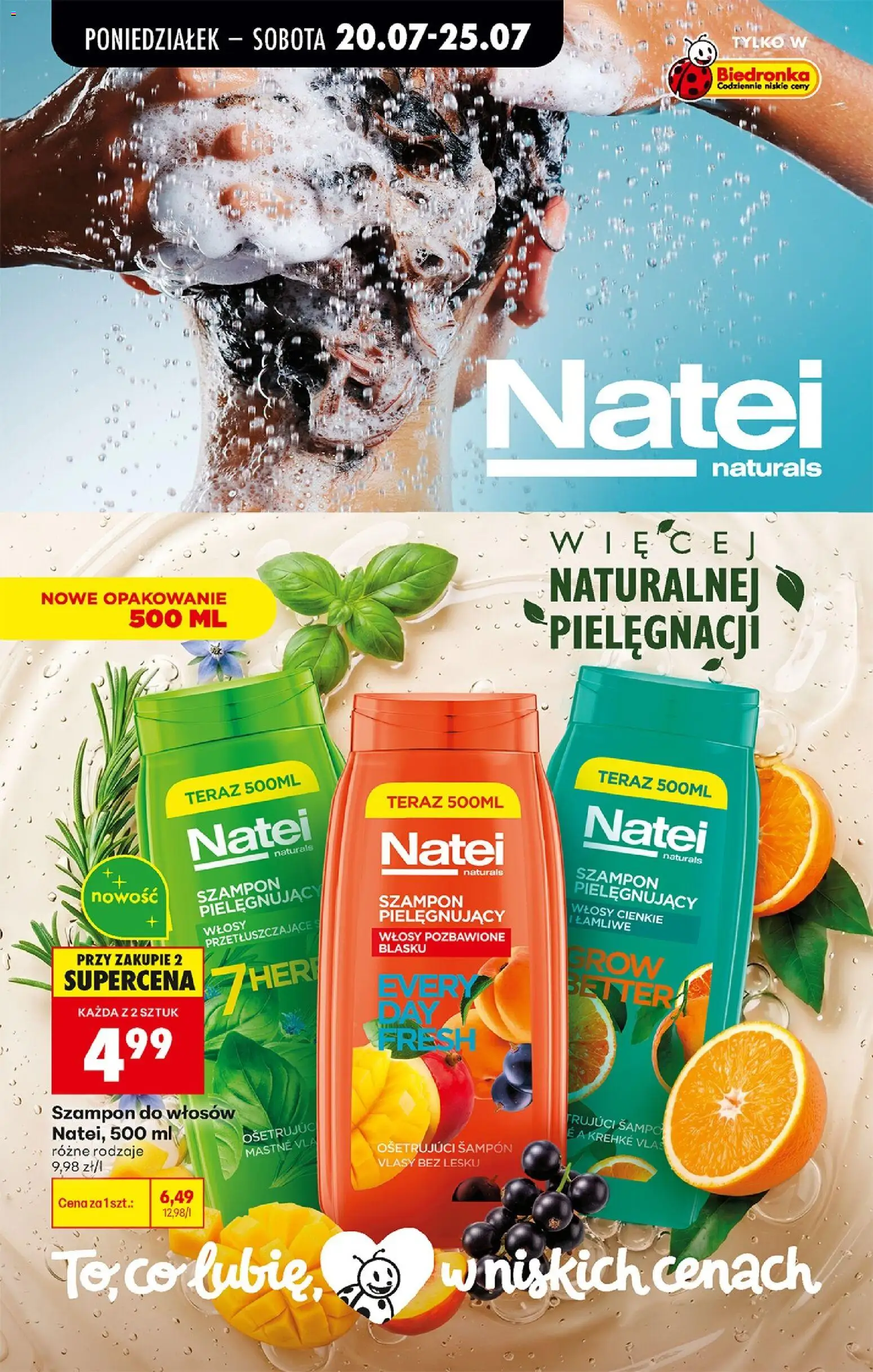 Biedronka gazetka od poniedziałku od 20.07.2026 | Strona: 75 | Produkty: Szampon