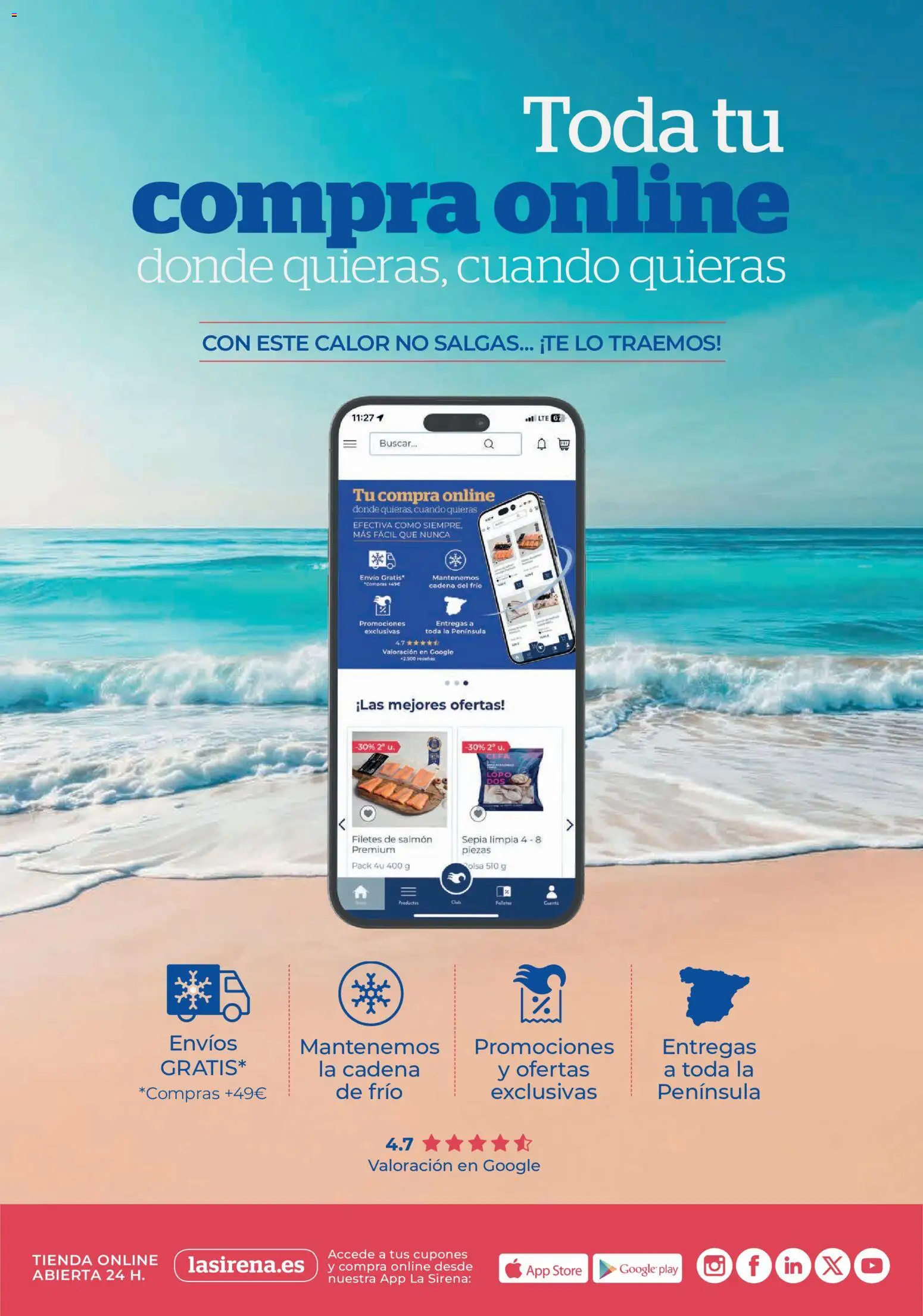 La Sirena Catálogo de helados │ válido desde el 25/06/2026 | Página: 44