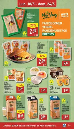 Vista previa MYVAY® Crema de queso vegana, Cebollino, Pimiento, 125 g válido desde el 18.05.2026 | Página: 13