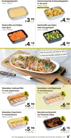 Bon Ap folder/publicité - Voorbeeld van een folder van Bon Ap, geldig van 14/10/2026 | Pagina: 15 | Producten: Kalkoenfilet, Oven, De oven, Schaal
