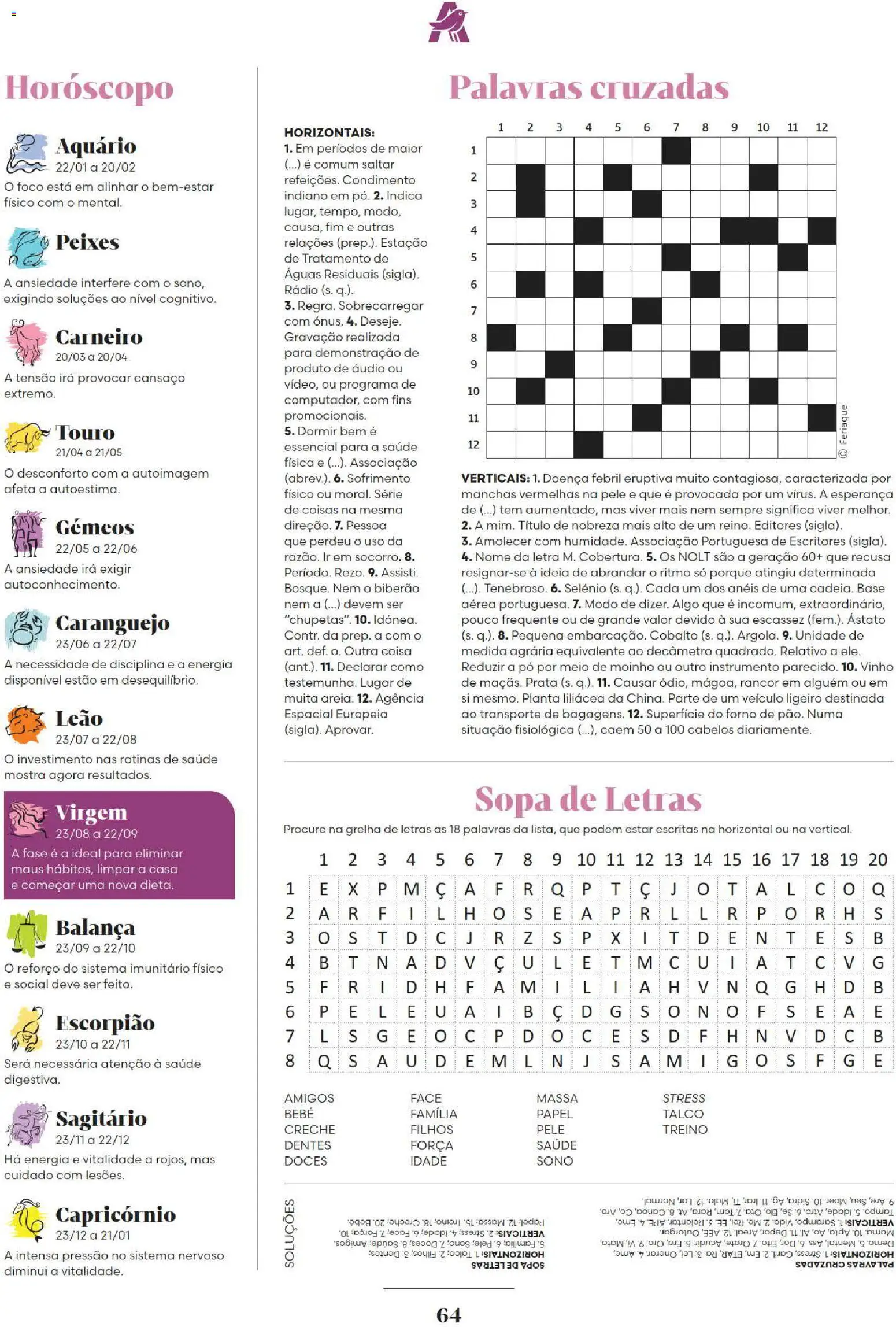 Auchan Revista Longevidade e Especial Bebe │ válido de 02/09/2026 | Página: 64 | Produtos: Audio, Caranguejo, Base, Vinho