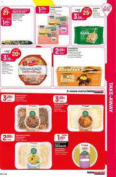 Pré-visualização Intermarché folheto válido de 01/10/2026 | Página: 19 | Produtos: Fiambre, Profiteroles, Pizza, Carne