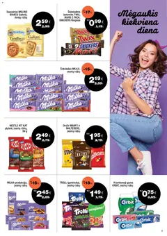 Express market leidinys galioja nuo 2026.10.04 | Puslapis: 5 | Prekių: Sausainiai, Kramtomoji guma, Šokoladas