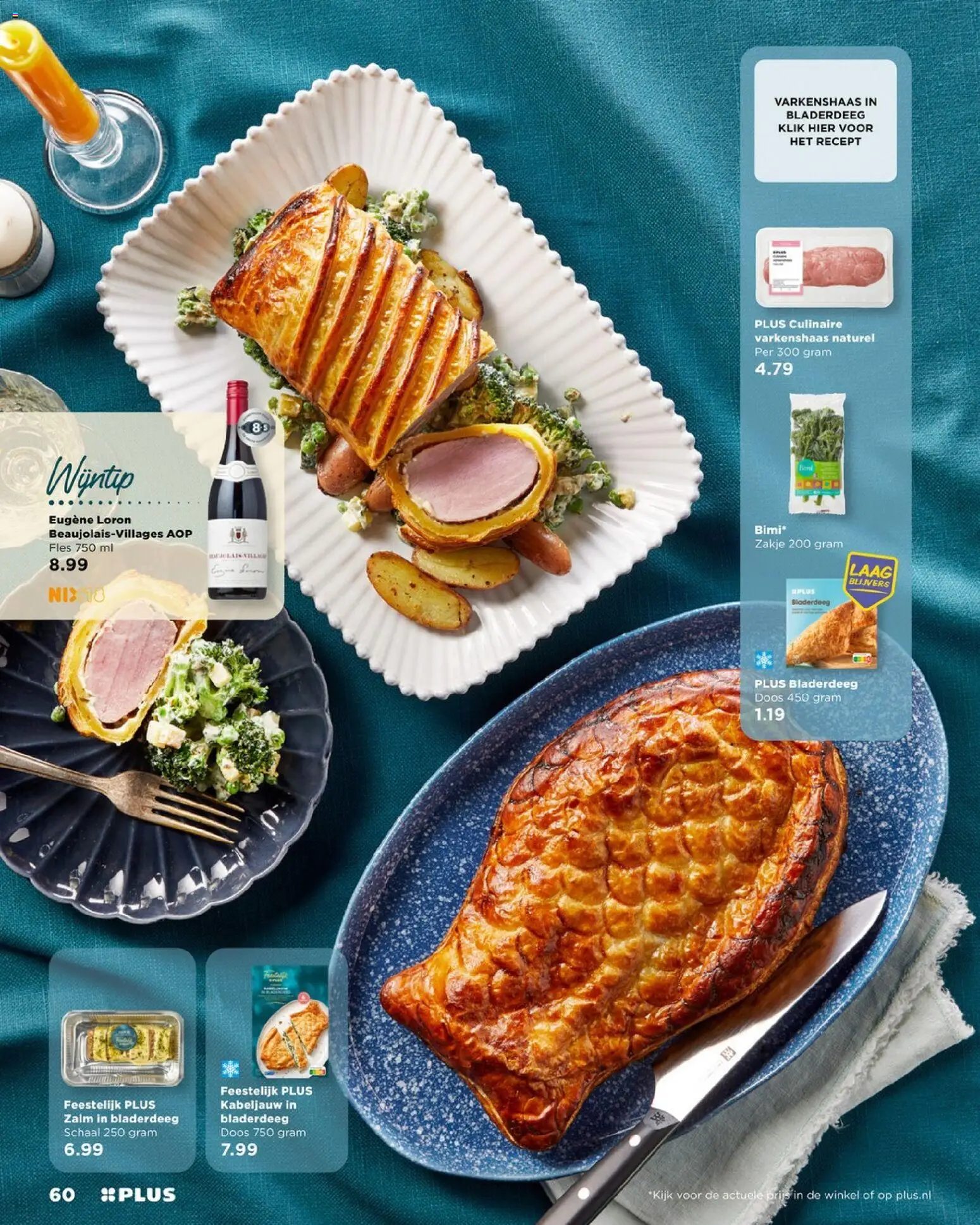 {H1} | Pagina: 60 | Producten: Broccoli, Schaal, Fles, Zalm