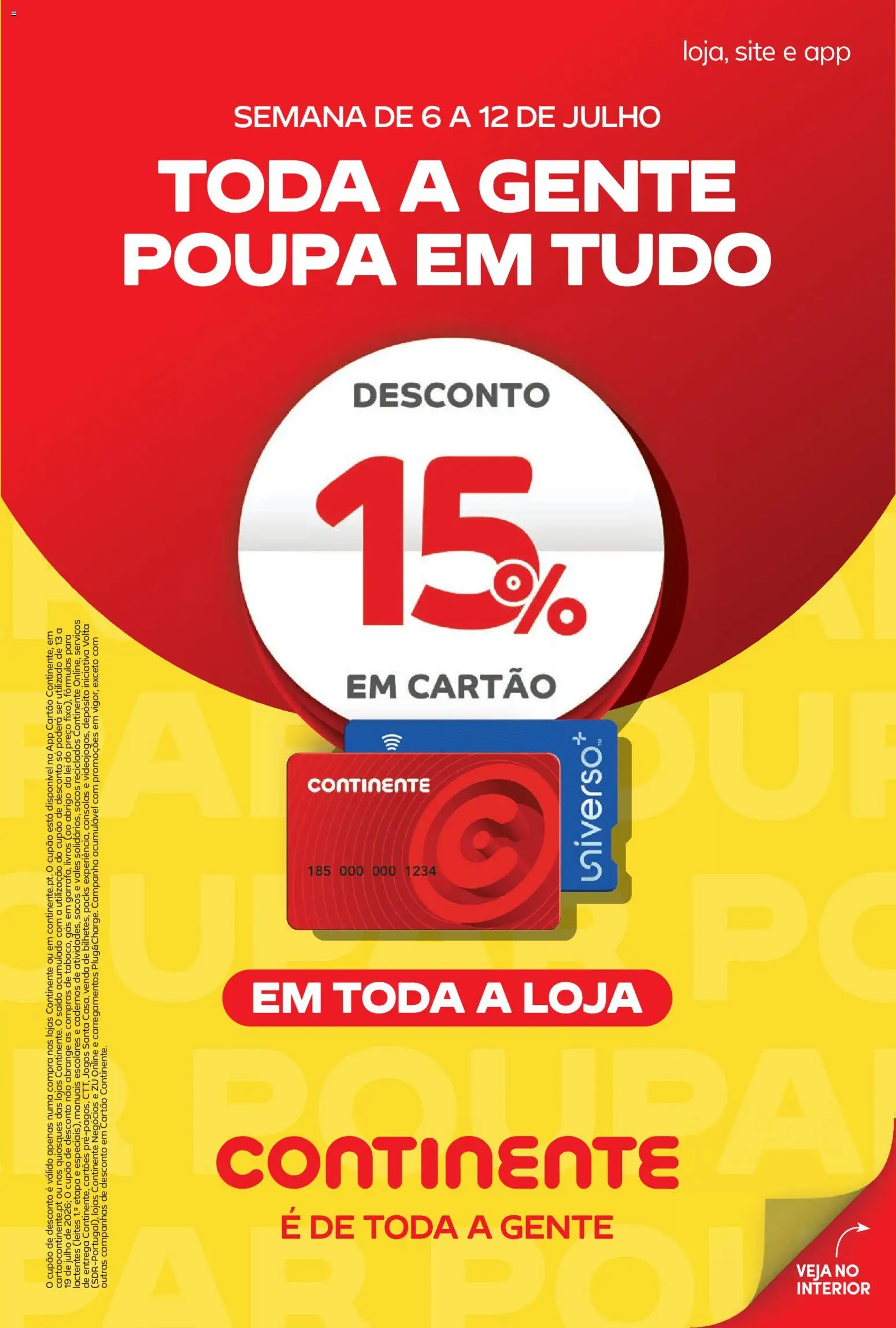 Continente Semanal Continente Bom Dia │ válido de 07/07/2026 | Página: 1 | Produtos: Jogos