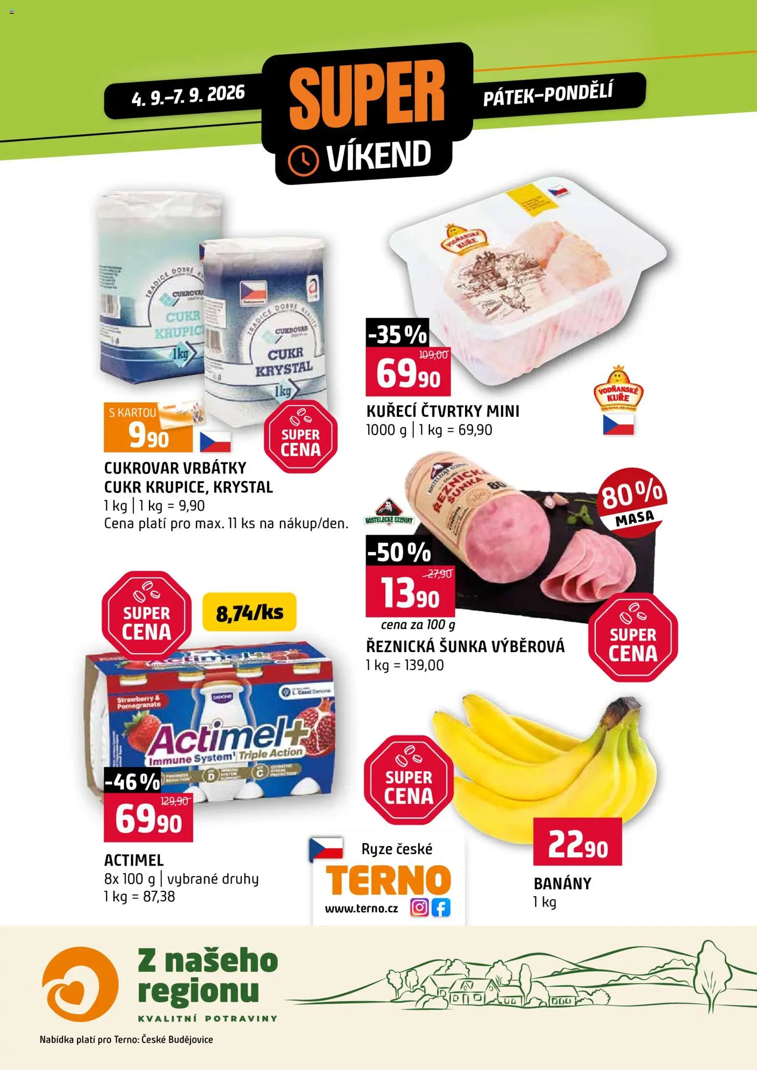 Terno leták - Super víkend od 04.09.2026 | Strana: 1