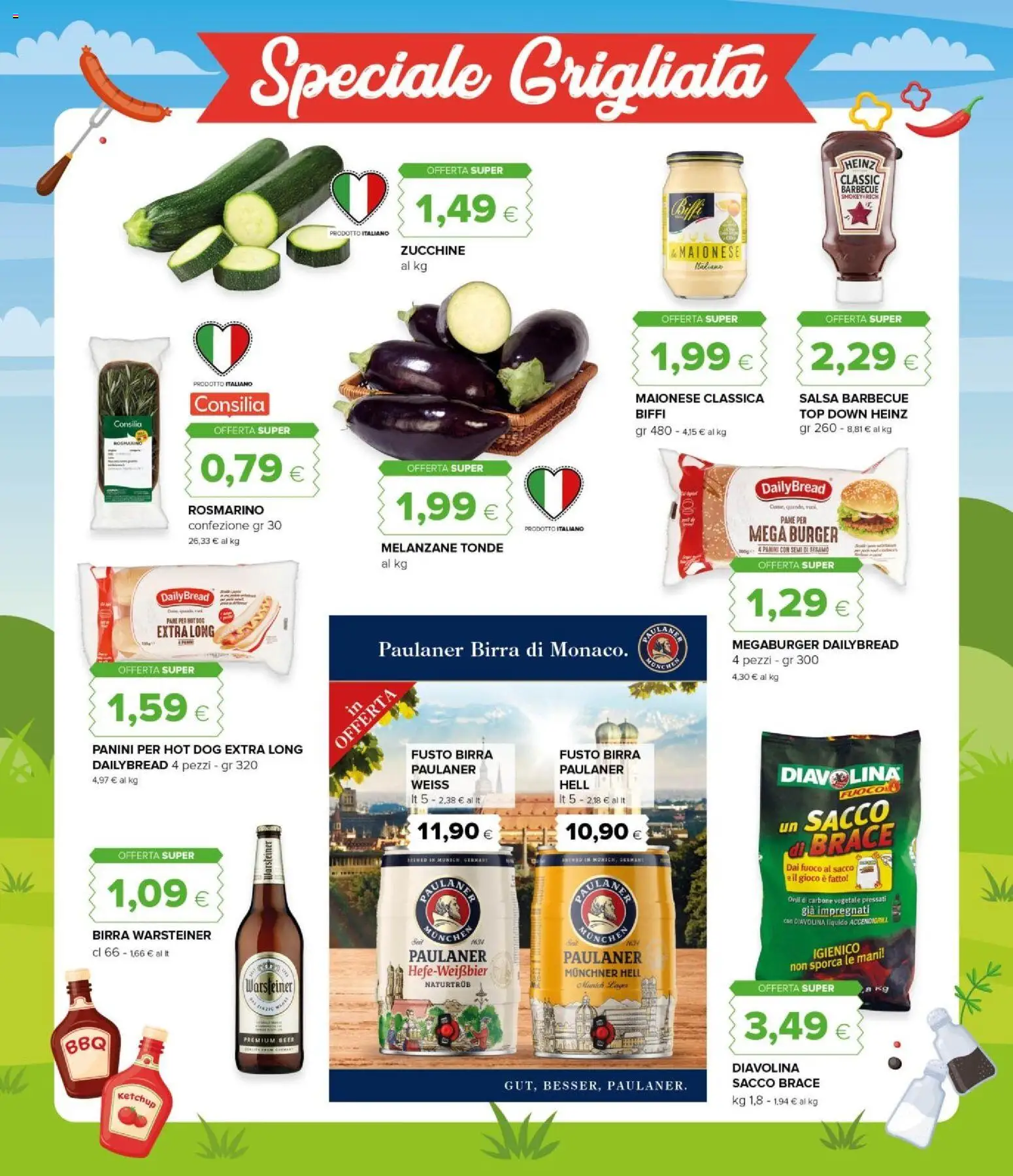 Volantino Oasi del 23.04.2026 | Pagina: 31 | Prodotti: Barbecue, Top, Melanzane, Salsa barbecue