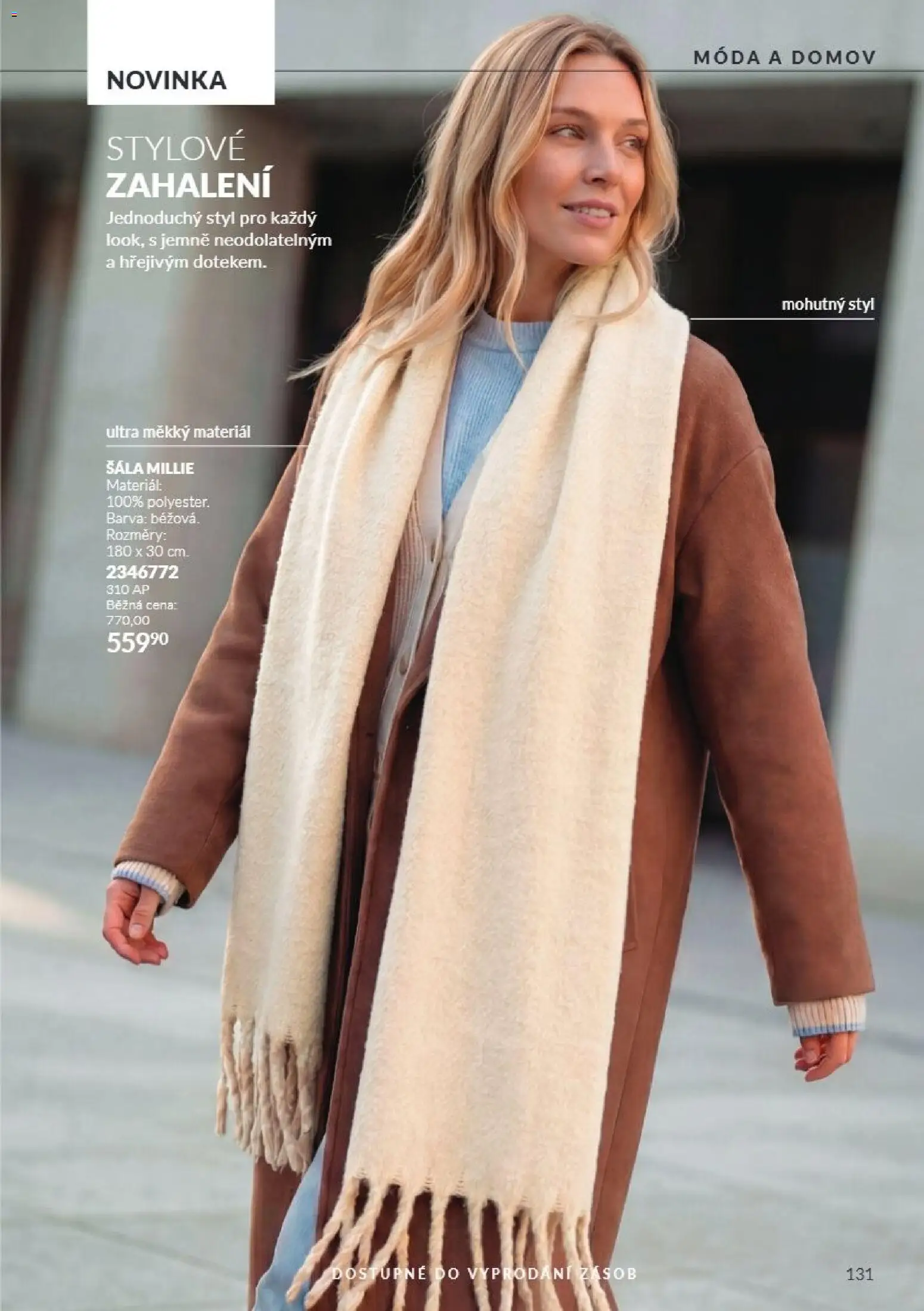 Avon Katalog 10/2026 od 01.10.2026 | Strana: 131 | Produkty: Šála