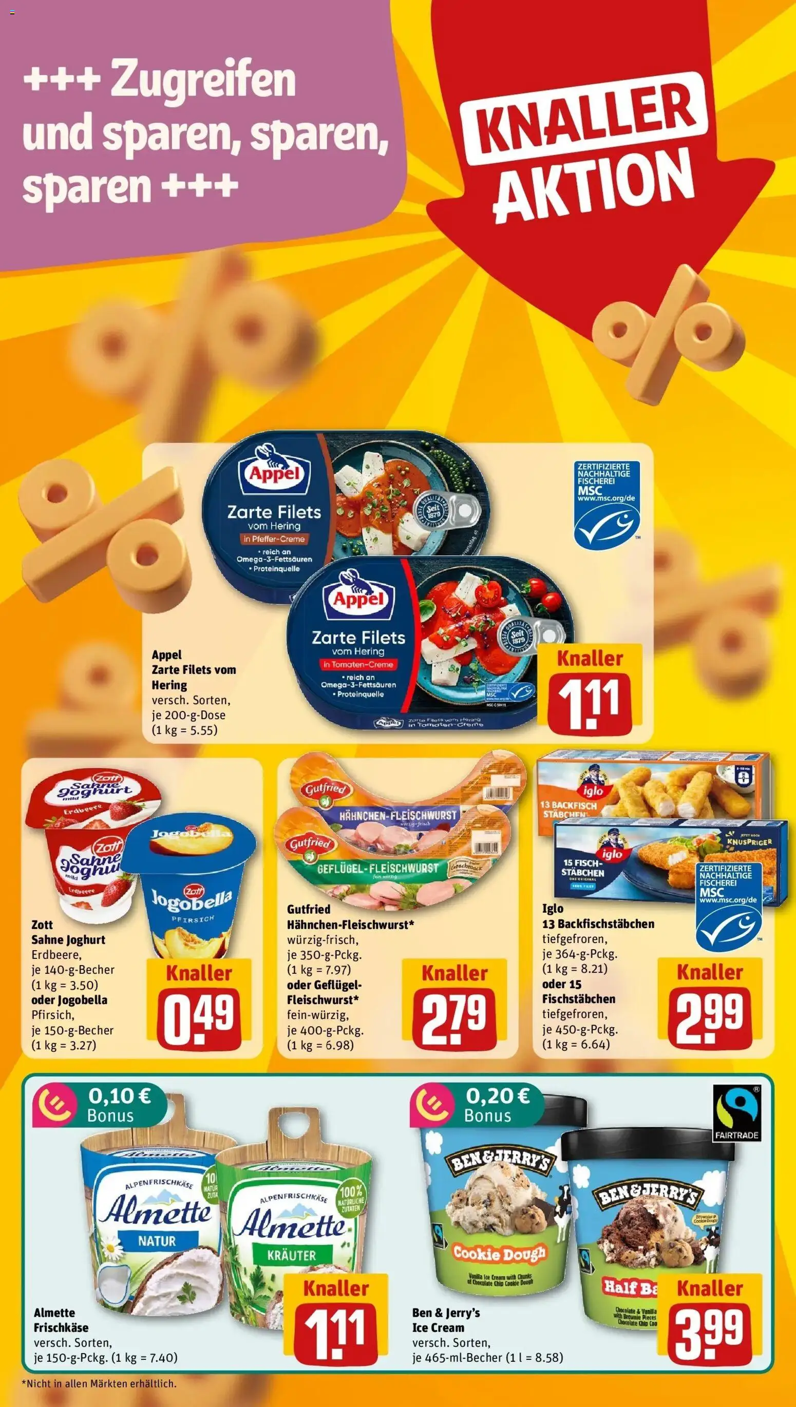 REWE Prospekt ab 19.10.2026 zum Blättern » Angebote | Seite: 6 | Produkte: Almette, Hering, Sahne, Frischkase