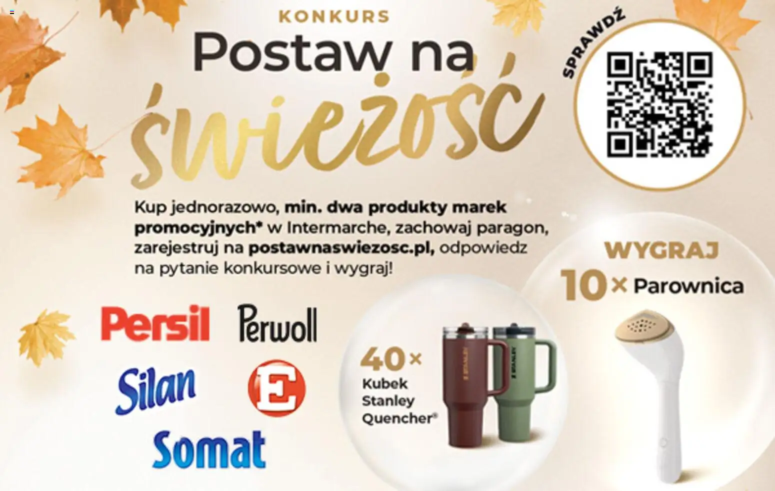 Intermarche konkurs - Postaw na świeżość od 08.10.2026 | Strona: 1 | Produkty: Persil, Perwoll