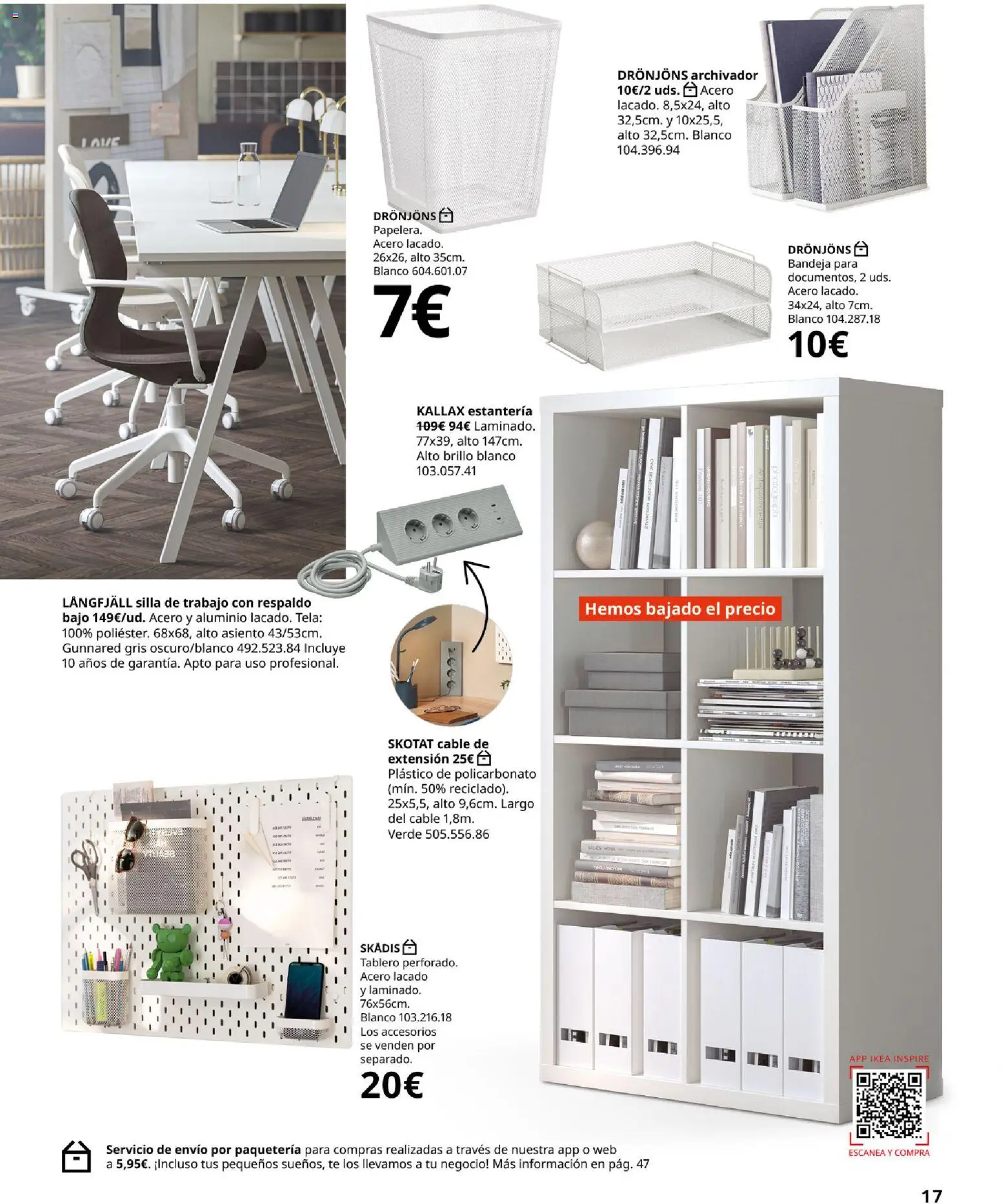 IKEA - IKEA para tu negocio │ válido desde el 01/09/2026 | Página: 17 | Productos: Estantería, Té, Archivador, Bandeja