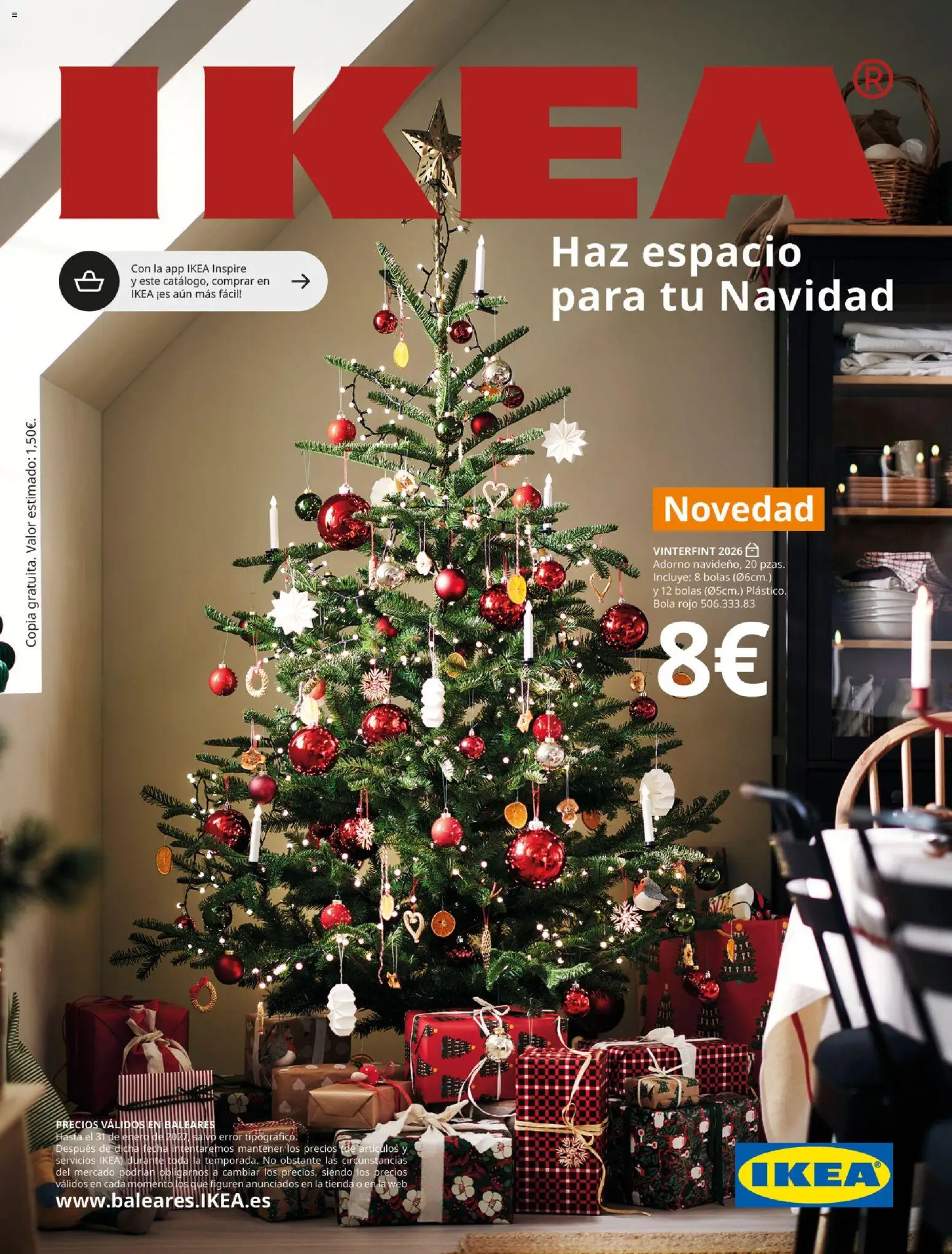 IKEA - Brochure de Navidad │ válido desde el 06/10/2026 | Página: 1