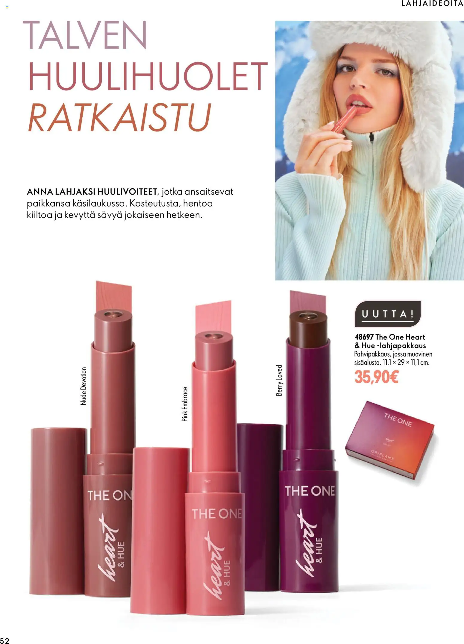 Oriflame tarjoukset – voimassa 18/11/2026 alkaen | Sivu: 52