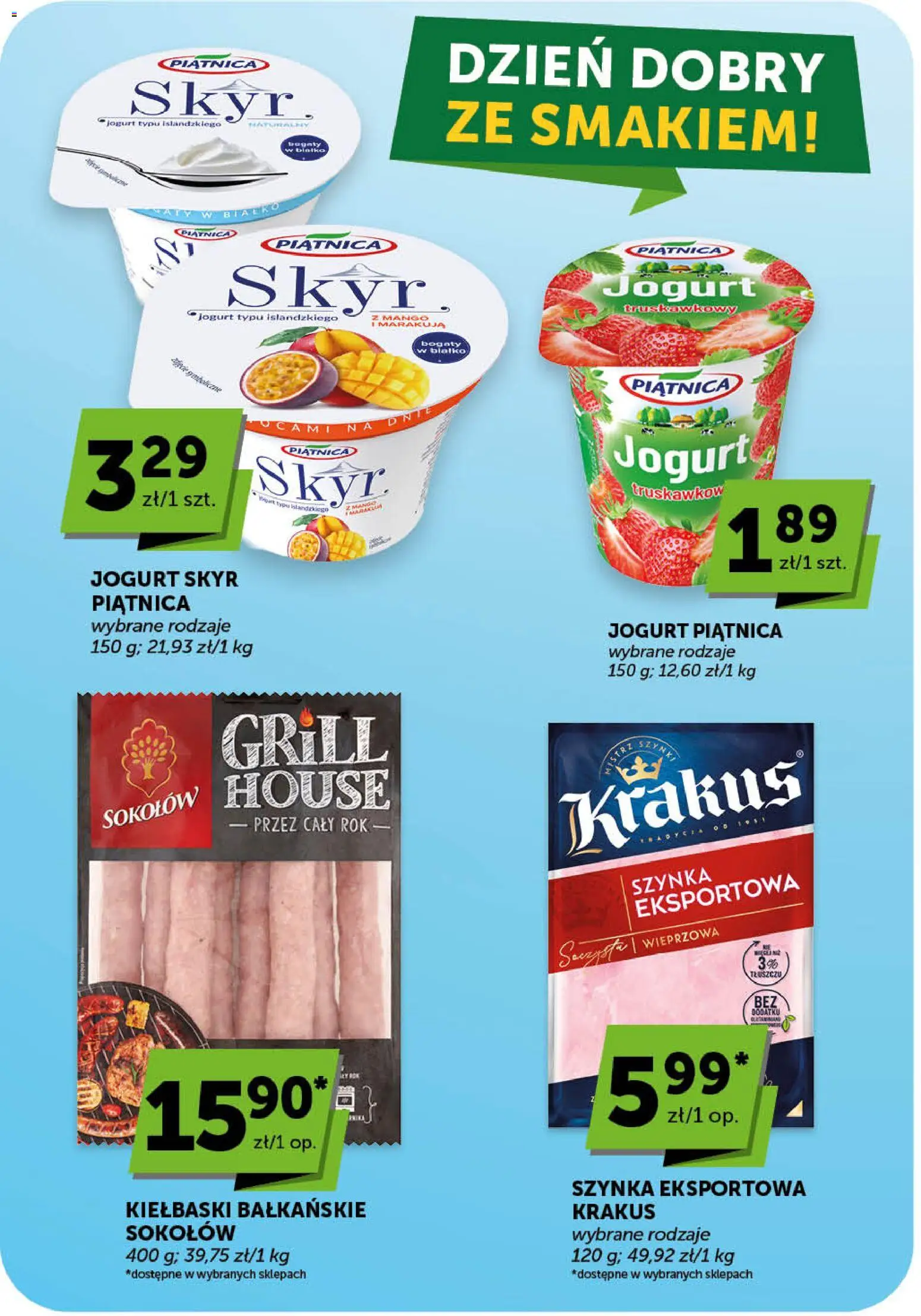 Euro Sklep gazetka - Minimarket od 11.06.2026 | Strona: 13 | Produkty: Mango, Grill, Jogurt, Skyr