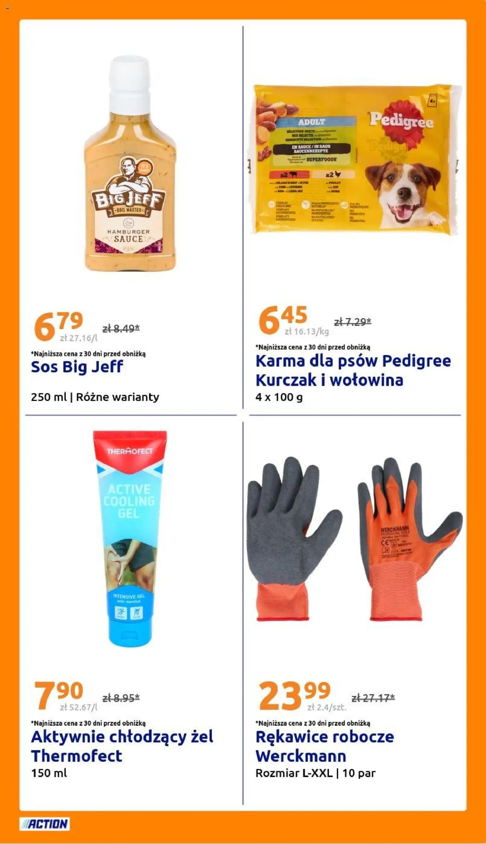 Action gazetka od 10.06.2026 | Strona: 23 | Produkty: Kurczak, Pedigree, Wołowina, Karma dla psów