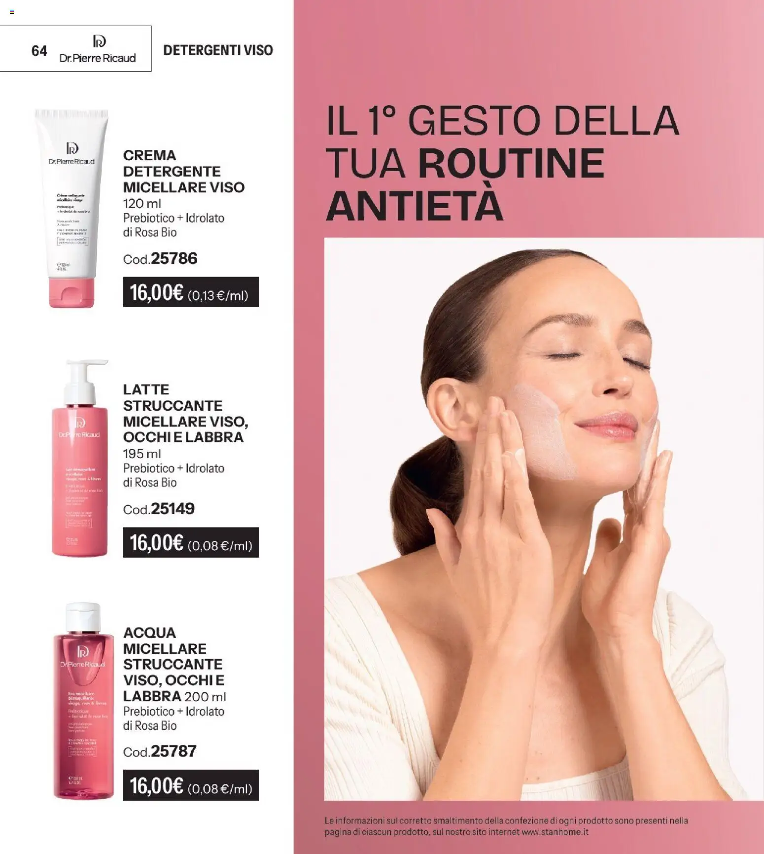 Volantino Stanhome del 08/09/2026 | Pagina: 65 | Prodotti: Acqua micellare, Struccante, Acqua, Latte