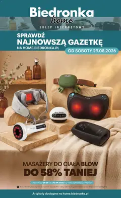 Náhled letáku Biedronka Polsko leták - Home od 29.08.2026