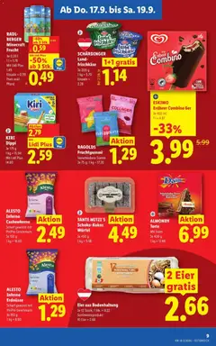 ALESTO Inferno Erdnüsse, Scharf gewürzt mit PiriPiri Geschmack, Je 150 g, 1 kg = 8.60 ab 17.09.2026 gültig | Seite: 11 | Produkte: Erdnüsse, Eier