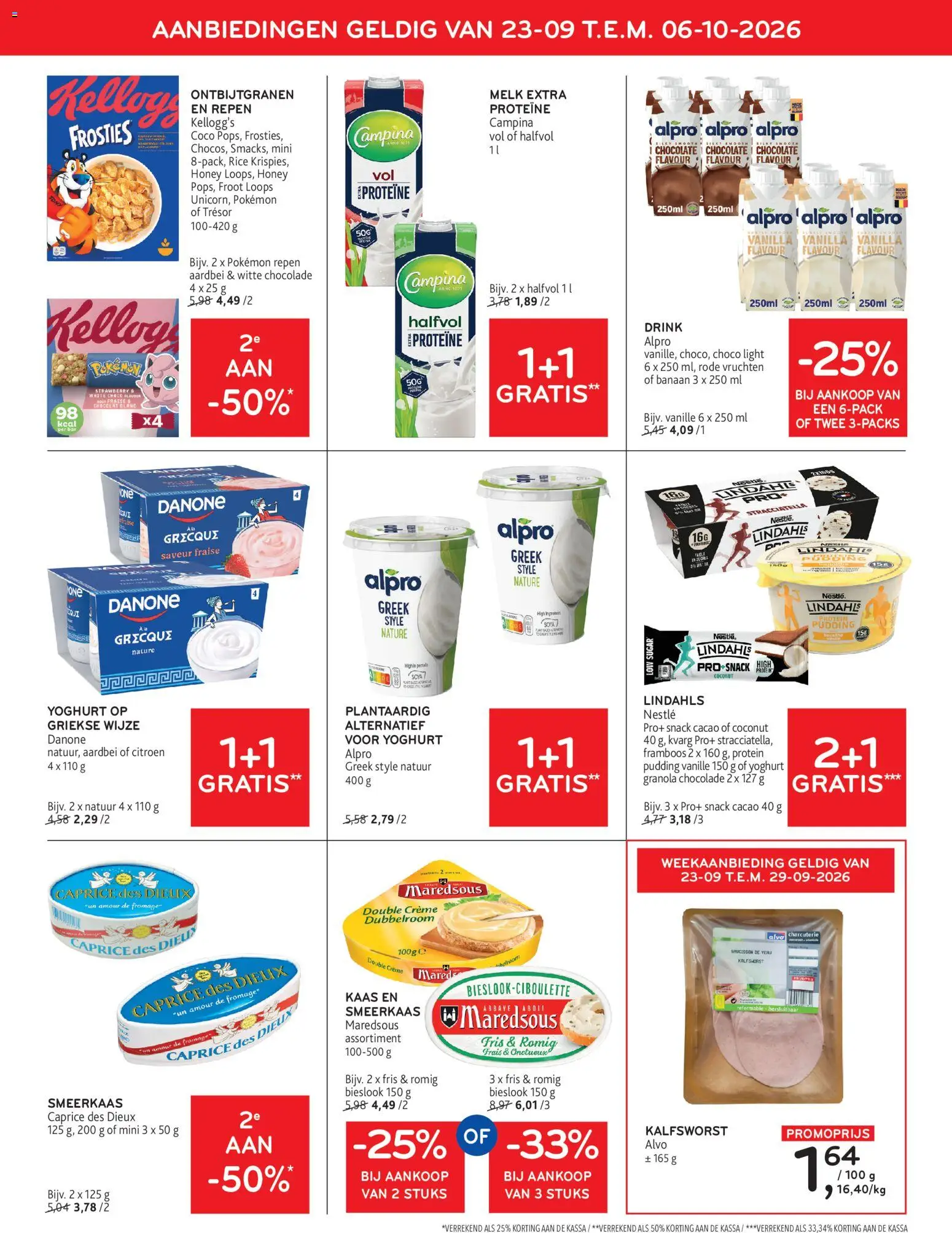 {H1} | Pagina: 7 | Producten: Pudding, Melk, Kaas, Proteïne