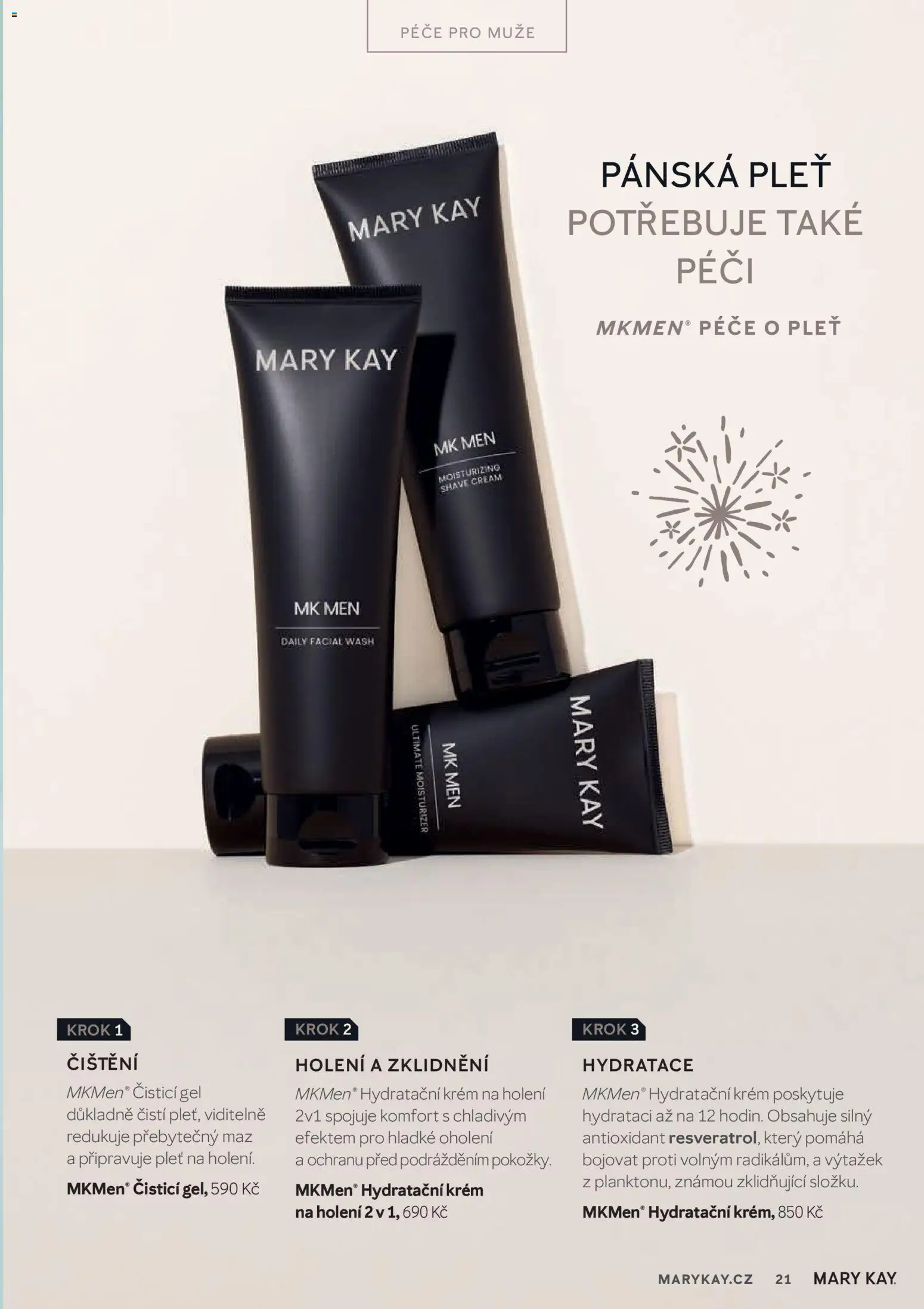 Mary Kay kniha o kráse od 01.01.2026 | Strana: 21 | Produkty: Krém, Hydratační krém